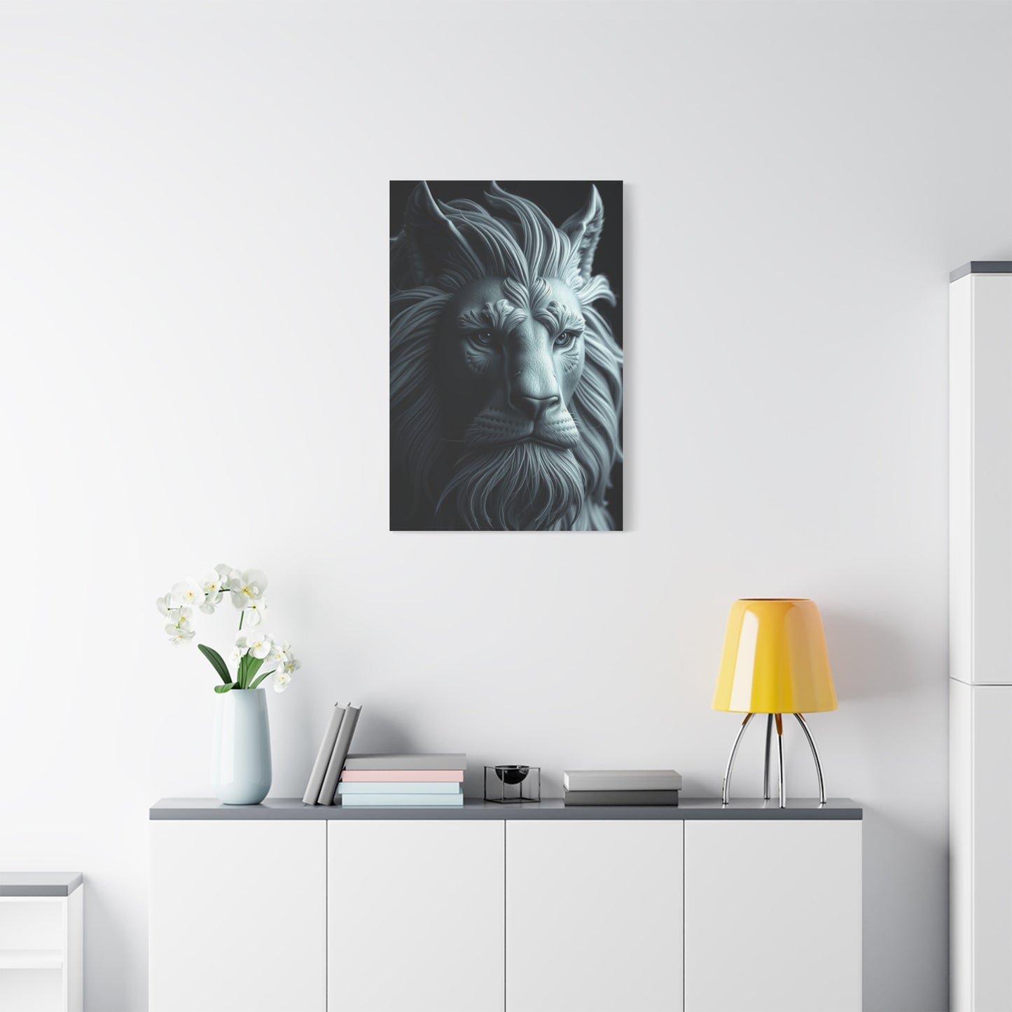 Ashen Serenity Artistry Wall Art & Canvas Print