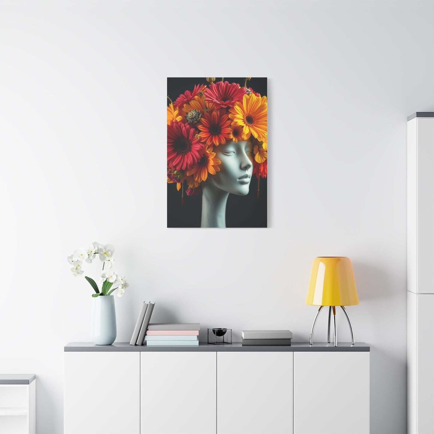 Floral Splendor Tableau Wall Art & Canvas Print