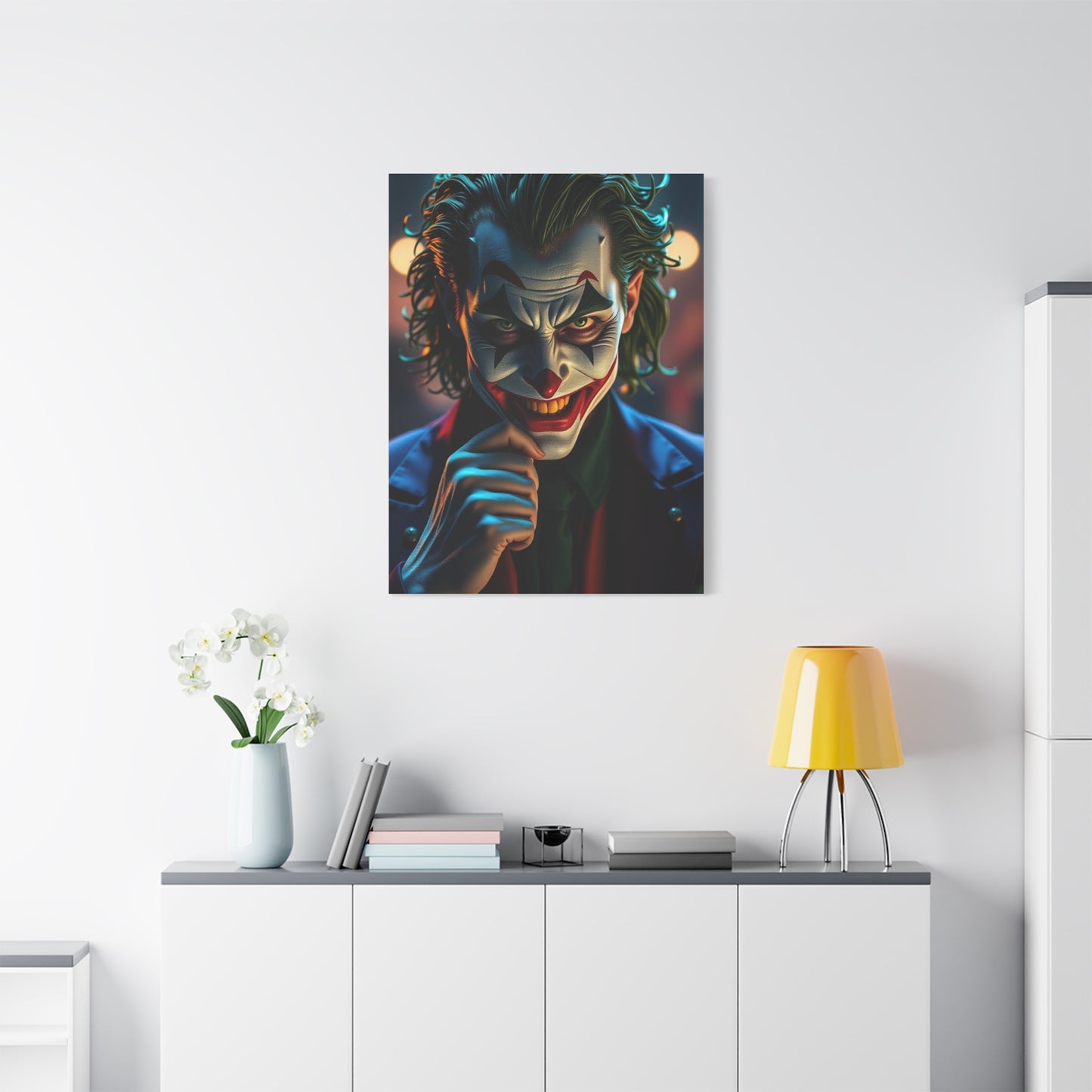 The Joker Art Canvas Art 5 Wall Art & Canvas Print