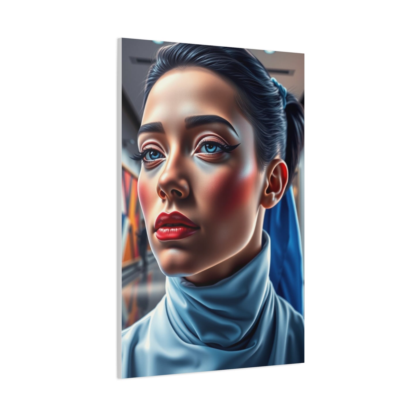 Refined Modernist Tableau Wall Art & Canvas Print