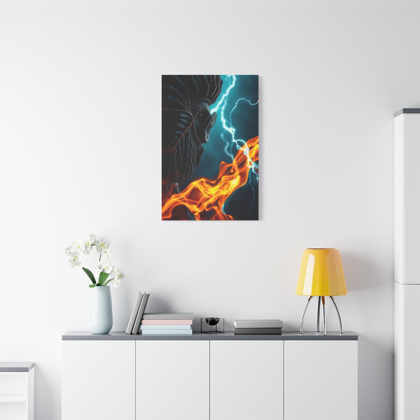 Velvet Tempest Tapestry Wall Art & Canvas Print