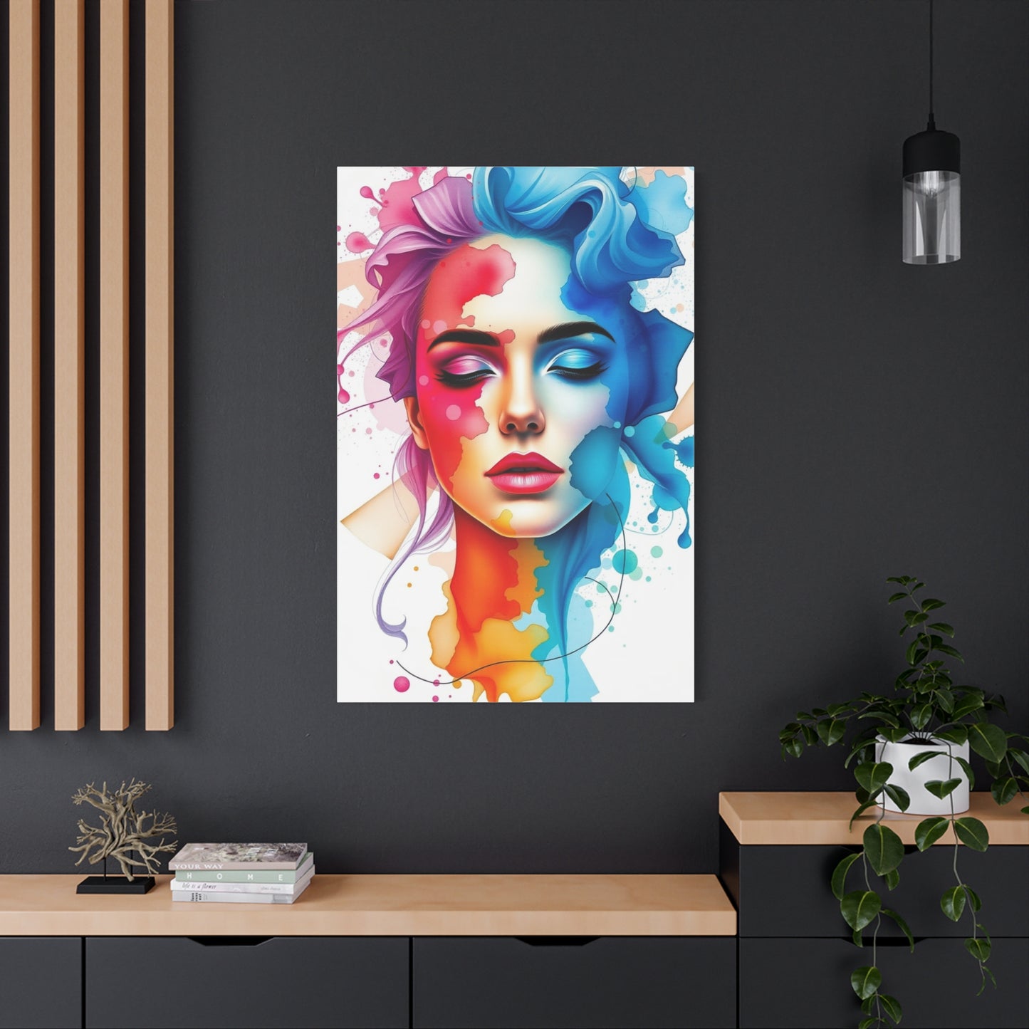 Vision Watercolor Art Art Wall Art & Canvas Print