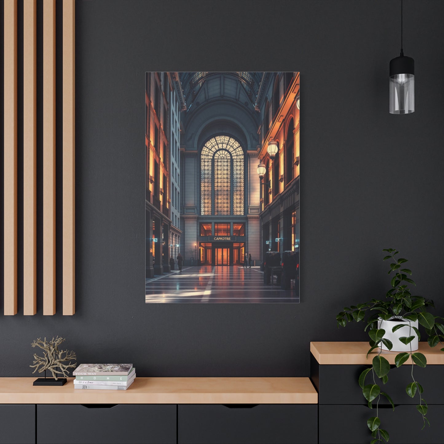 Architectural Symphony Canvas Wall Art & Canvas Print