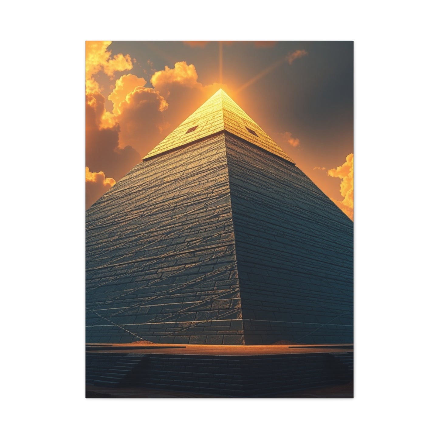 Pyramid Art Canvas Art 1 Wall Art & Canvas Print