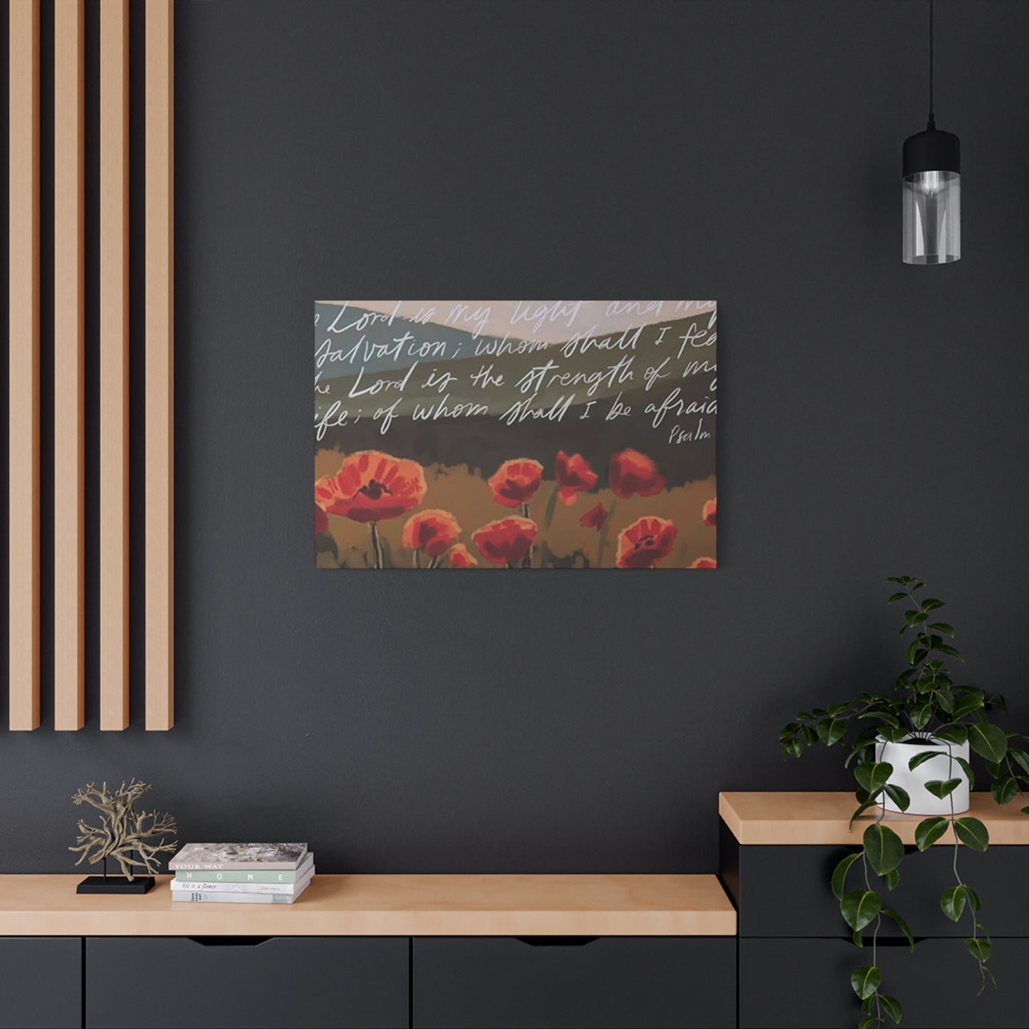 Flowers and Scripture Wall Art & Canvas Prints