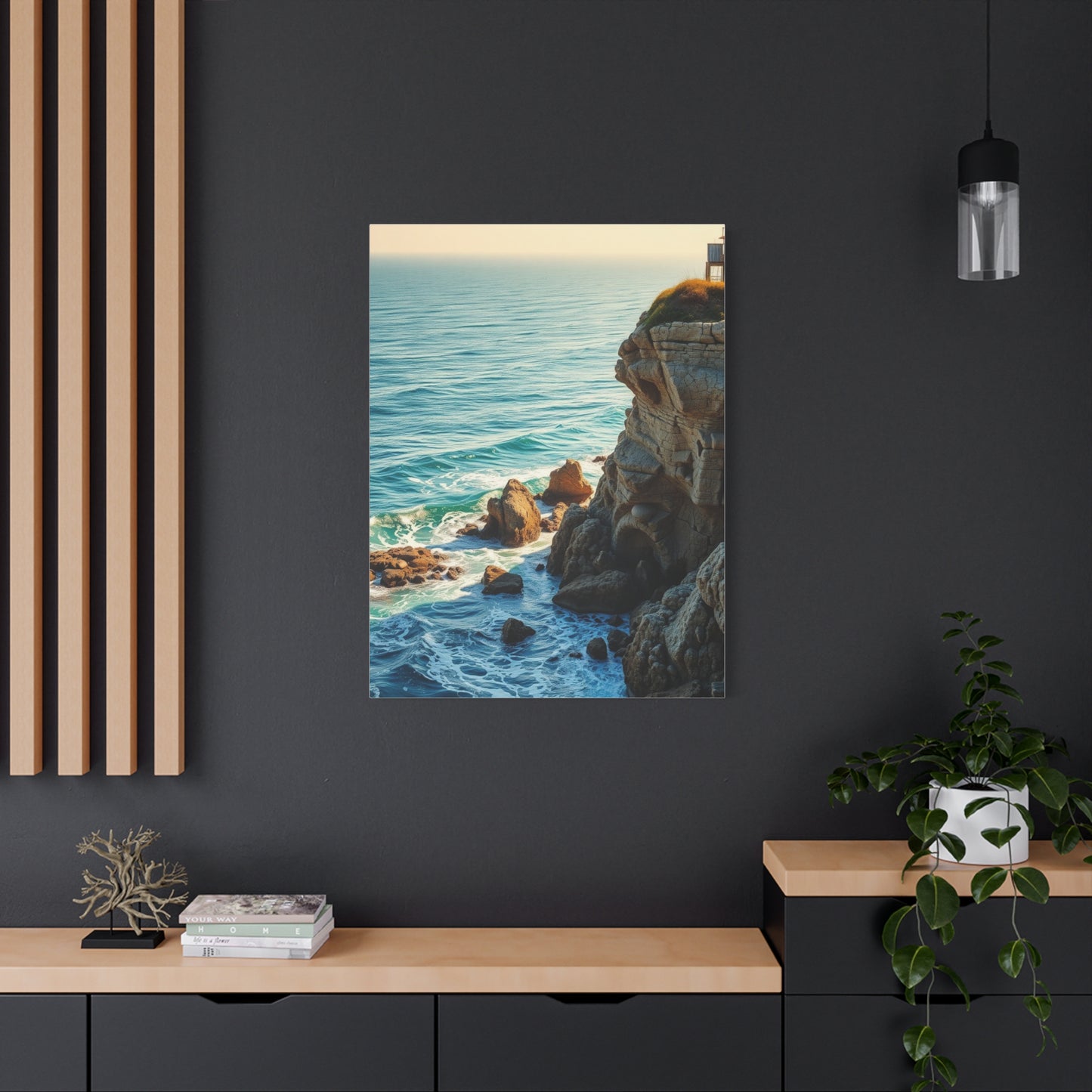 Shoreline Symphony Artwork Wall Art & Canvas Print