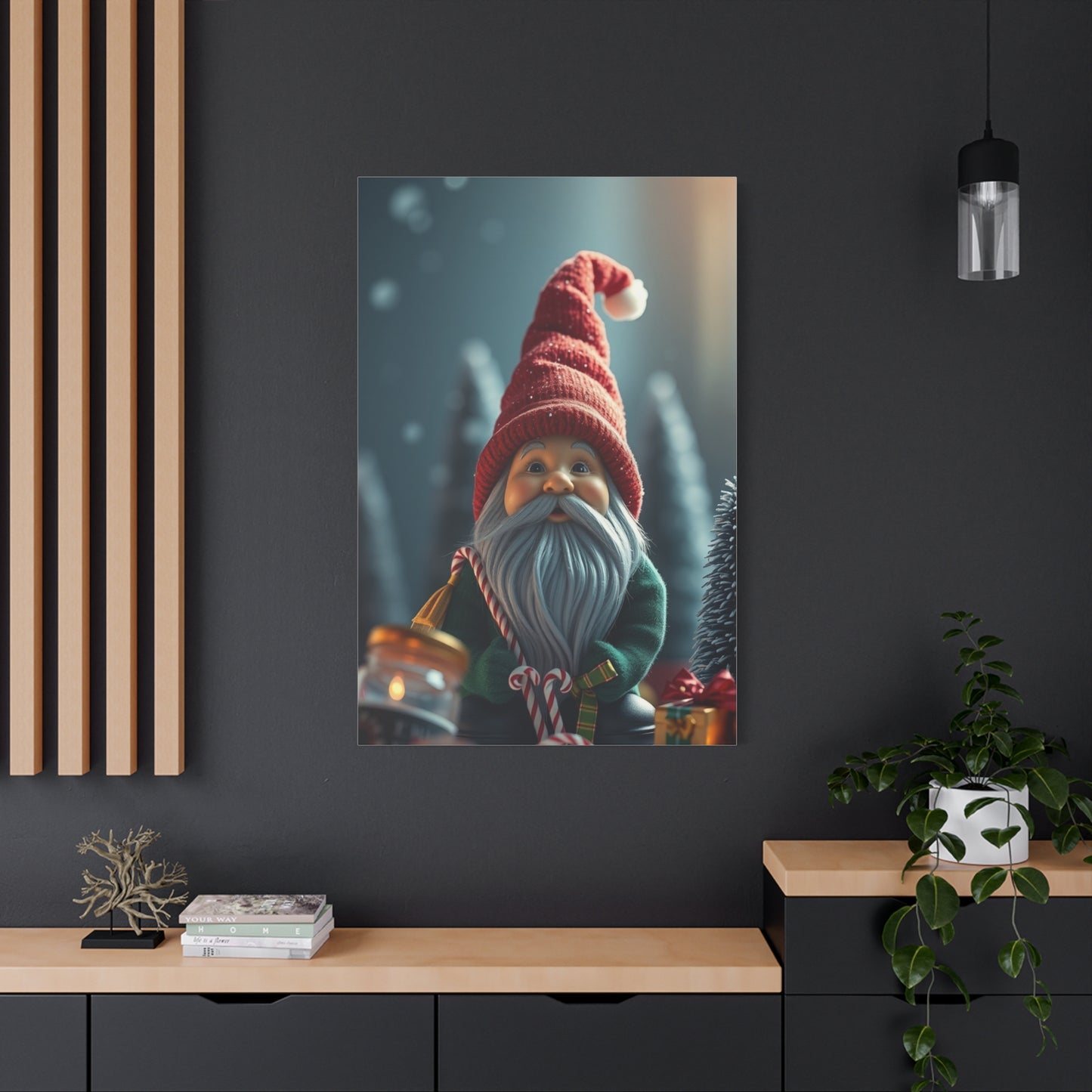 Yuletide Elves Canvas