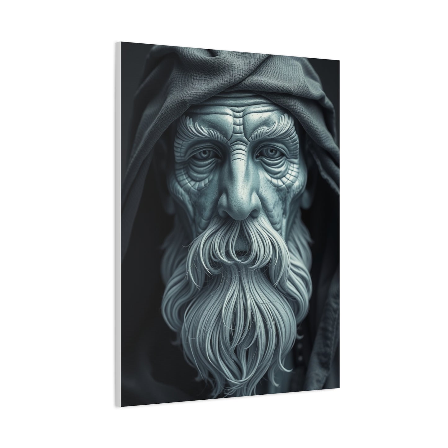 Opulent Grayscale Tapestry Wall Art & Canvas Print
