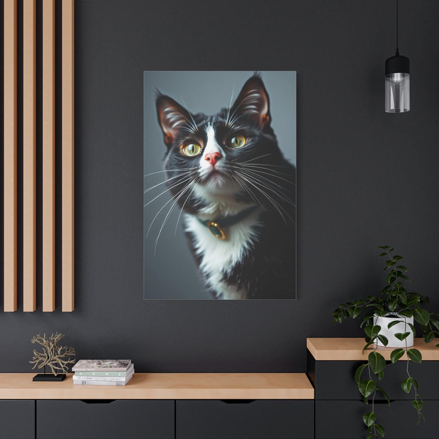 Supreme Tuxedo Cat Art Collection Wall Art & Canvas Print