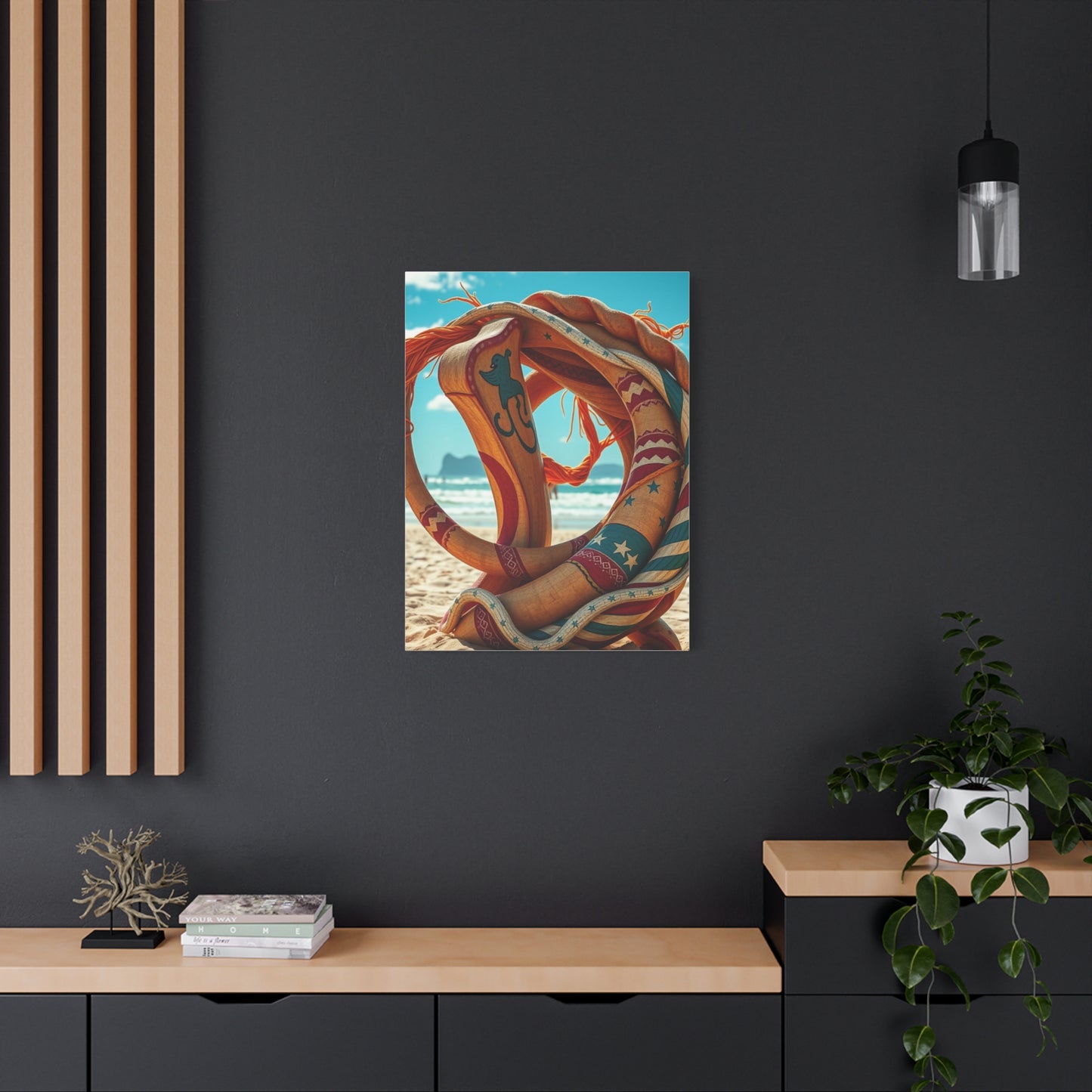 Opulent Shoreline Imagery Wall Art & Canvas Print