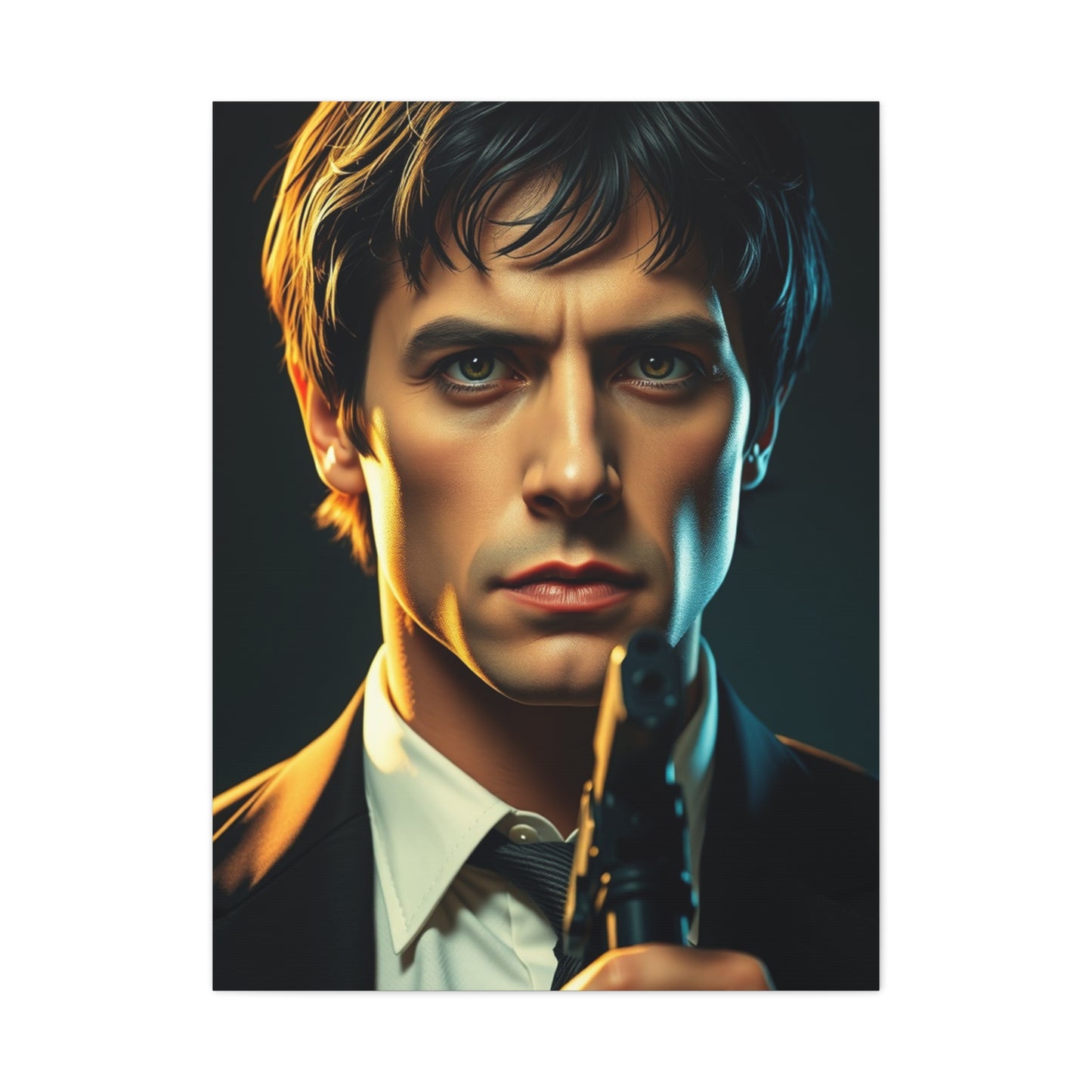 Pulp Fiction Character Art Canvas Art 1 Wall Art & Canvas Print