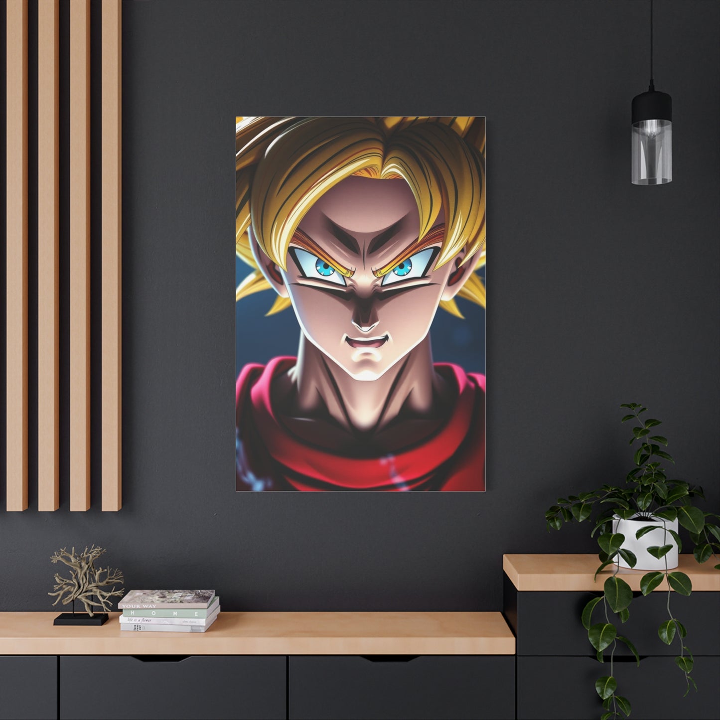 Masterpiece Dragon Ball Z Characters Art Vision Wall Art & Canvas Print