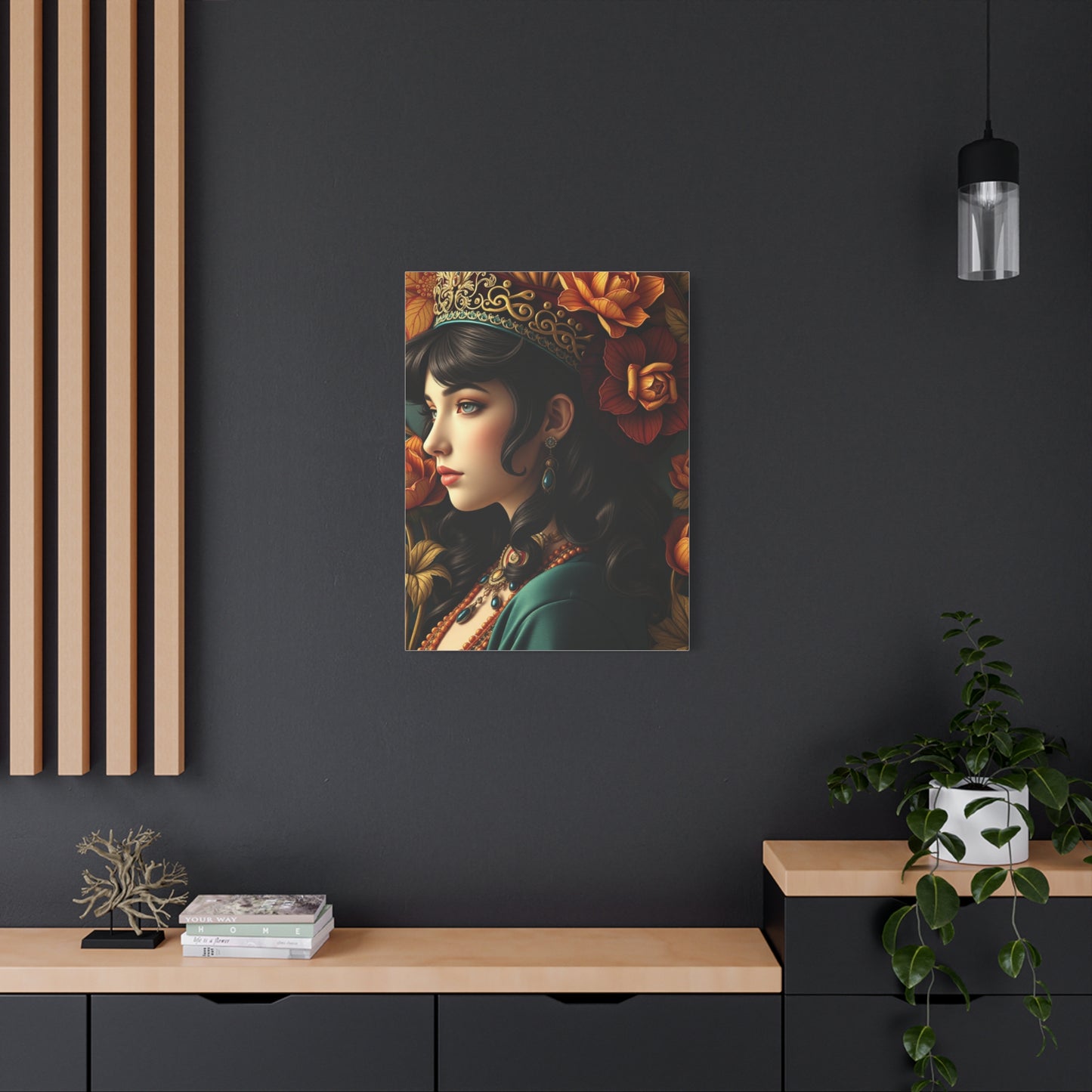 Opulent Fresco Masterpiece Wall Art & Canvas Print