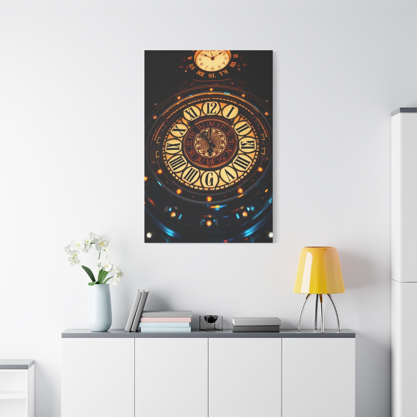 Clock Art Canvas Art 9 Wall Art & Canvas Print