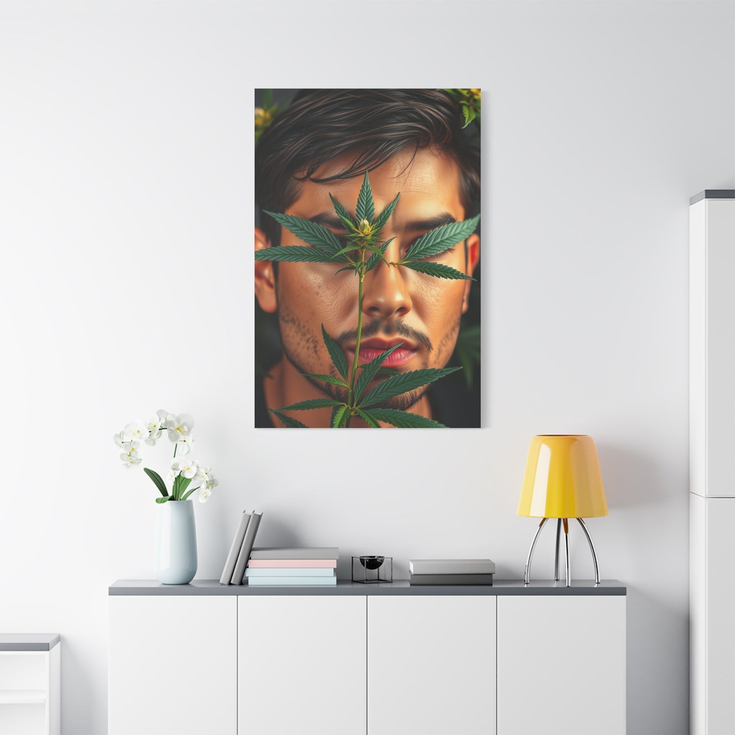 Gilded Herb Essence Art Wall Art & Canvas Print