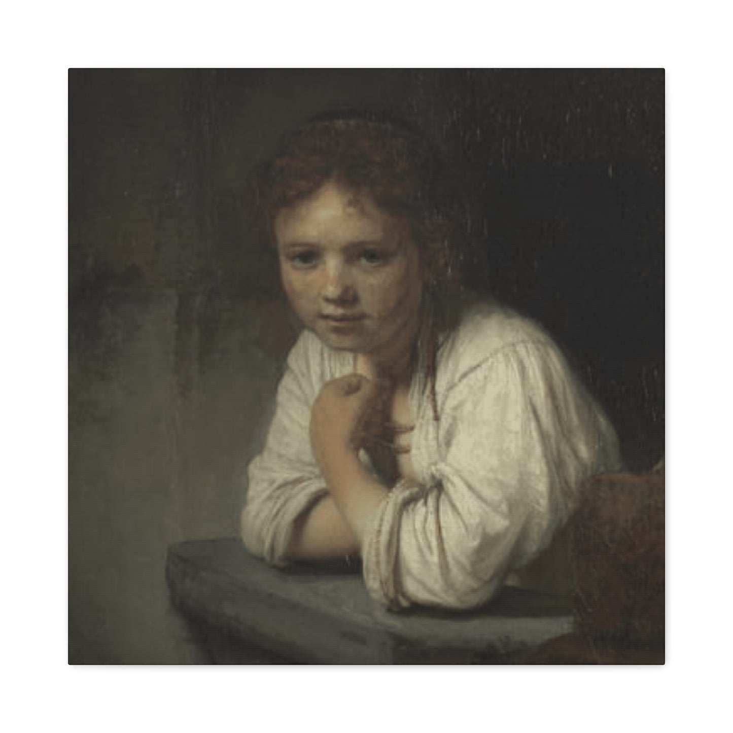 Girl At A Window Wall Art & Canvas Prints