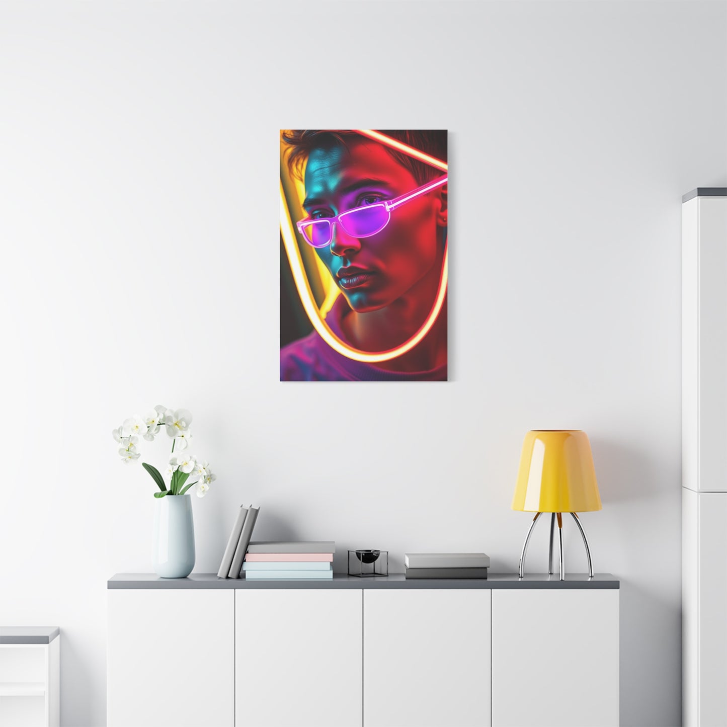 Nocturnal Glow Tableau Wall Art & Canvas Print