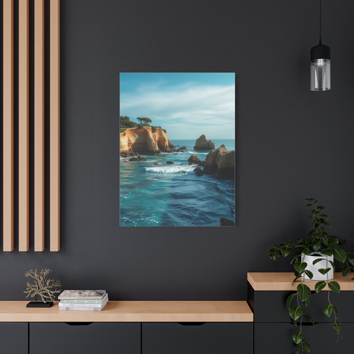 Luminous Coastal Vistas Wall Art & Canvas Print