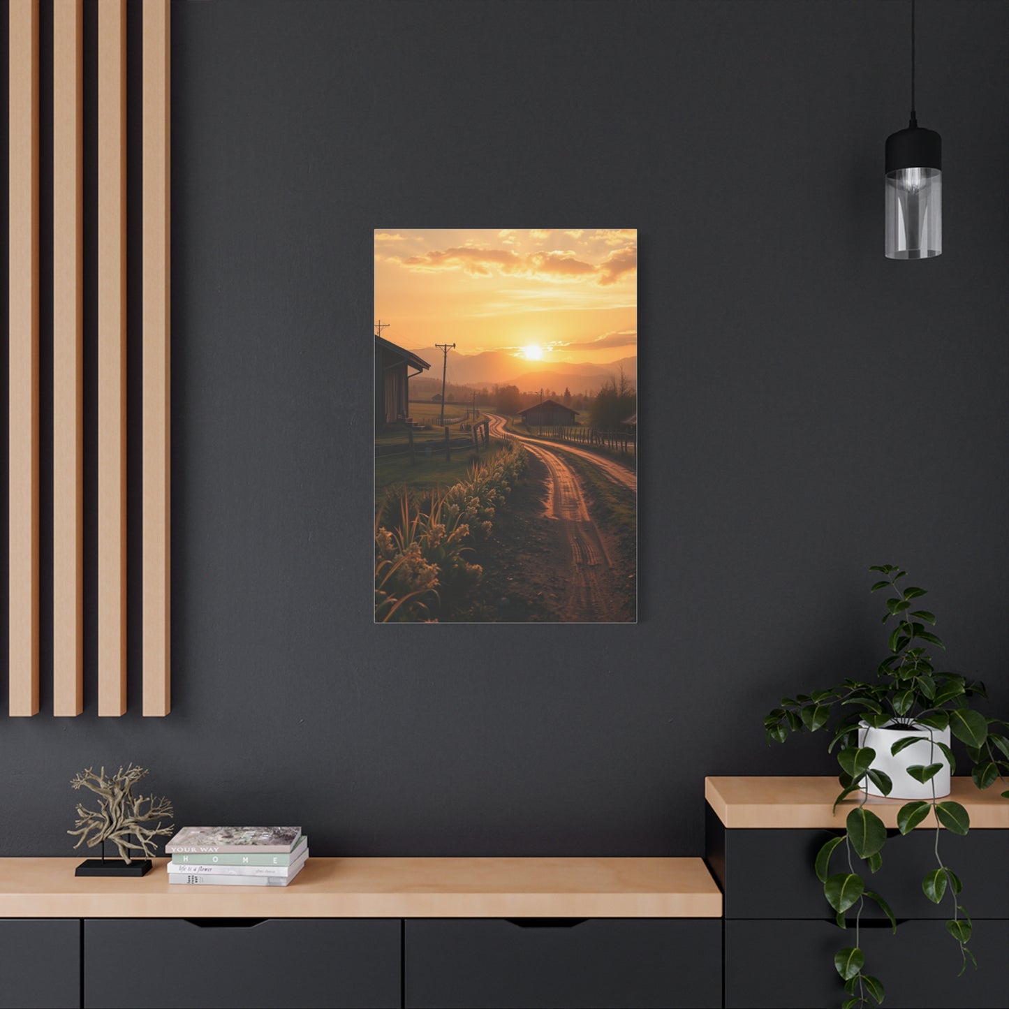 Tranquil Pastures Canvas Wall Art & Canvas Print