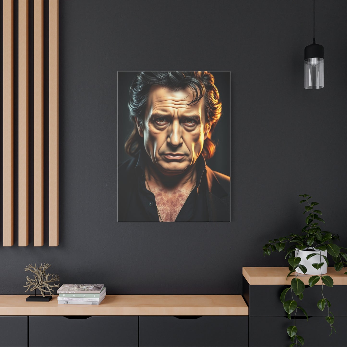 Johnny Cash Art Canvas Art 2 Wall Art & Canvas Print