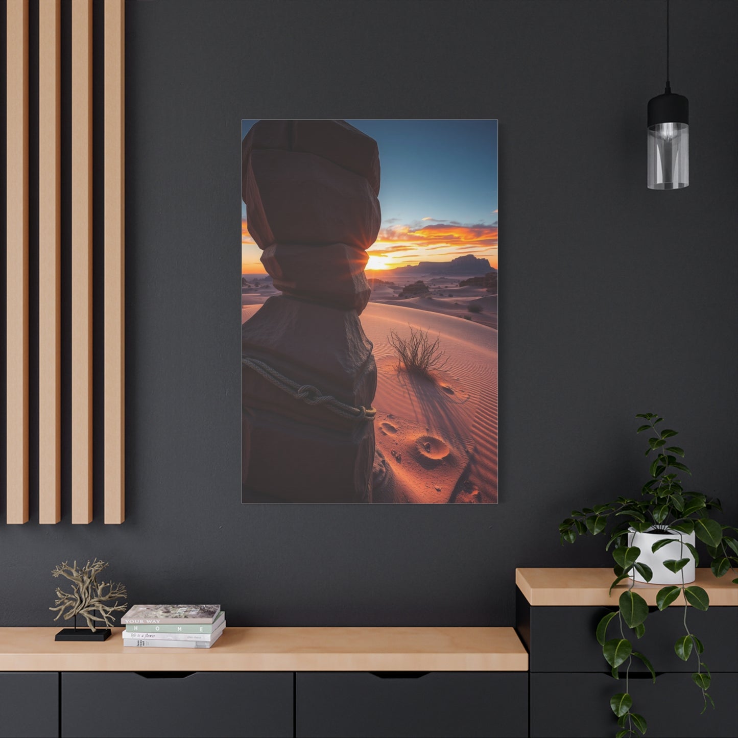 Golden Mirage Masterpiece Wall Art & Canvas Print