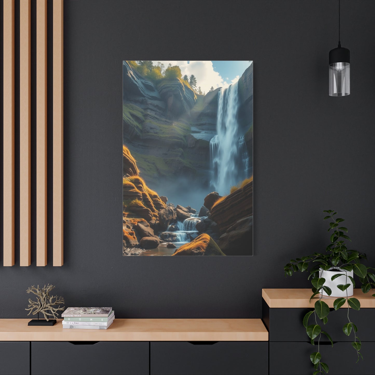 Sculpted Rapids Canvas Art Wall Art & Canvas Print