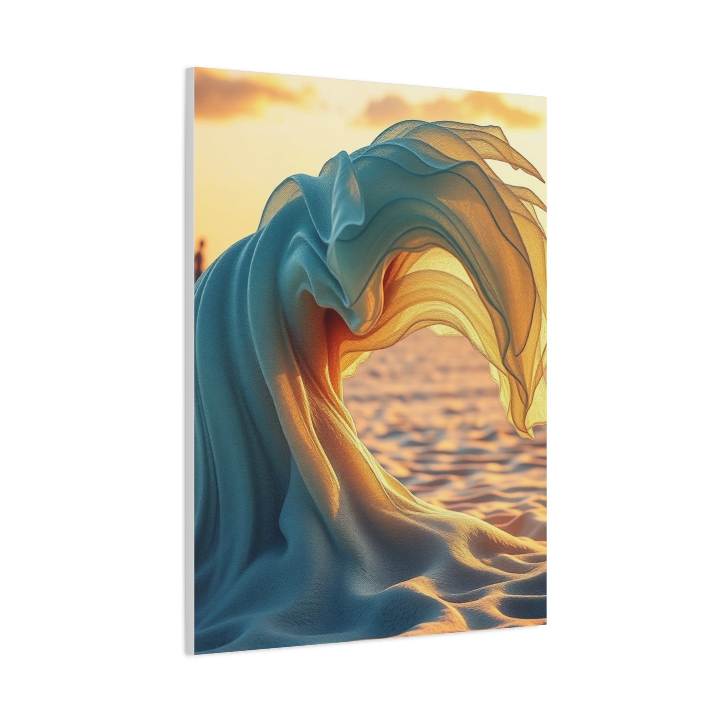 Vibrant Coastal Tapestry Wall Art & Canvas Print