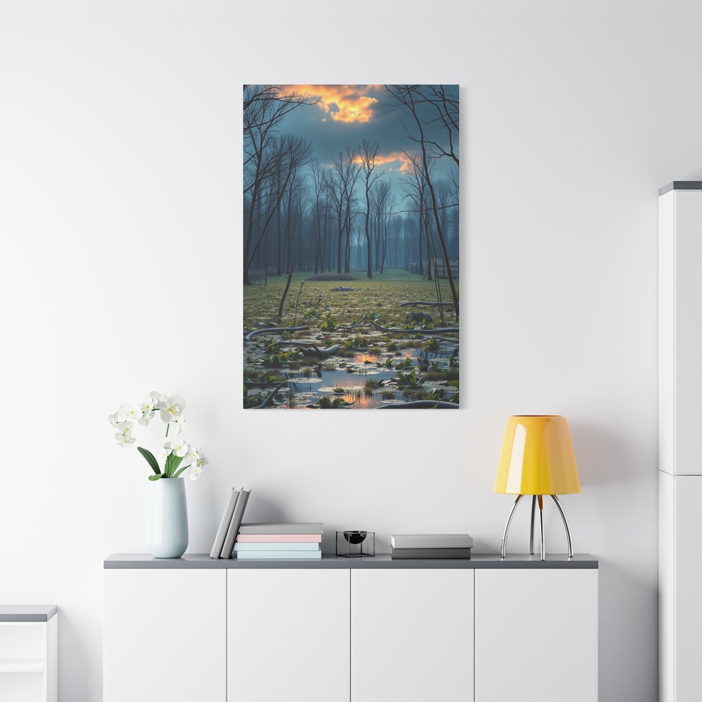 Marsh & Swamp Art Canvas Art 4 Wall Art & Canvas Print