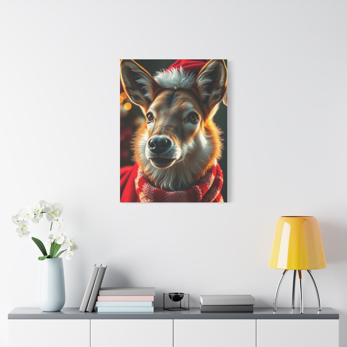 Holiday Animal Opus wall art & canvas print