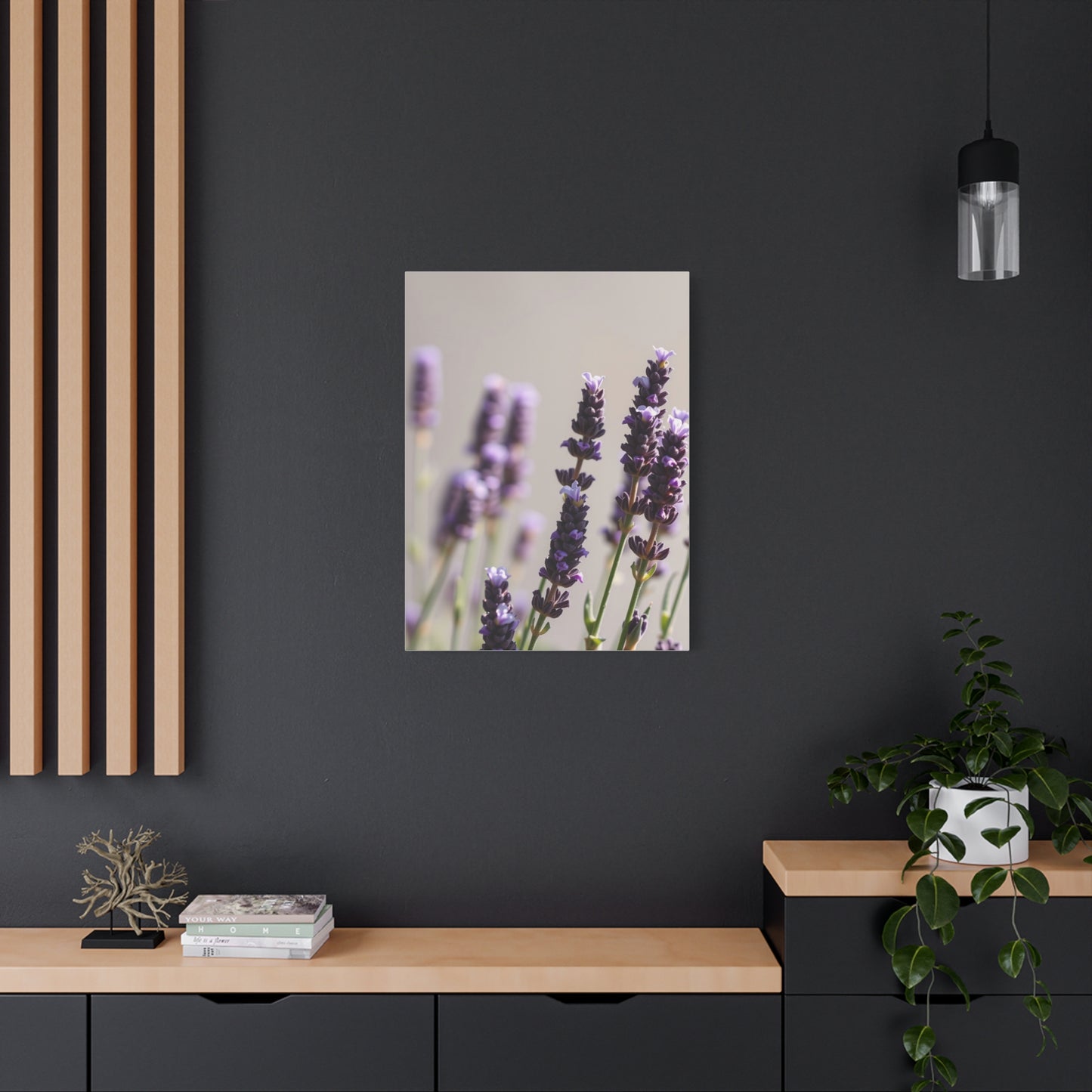 Lavender Herb Art Canvas Art 1 Wall Art & Canvas Print