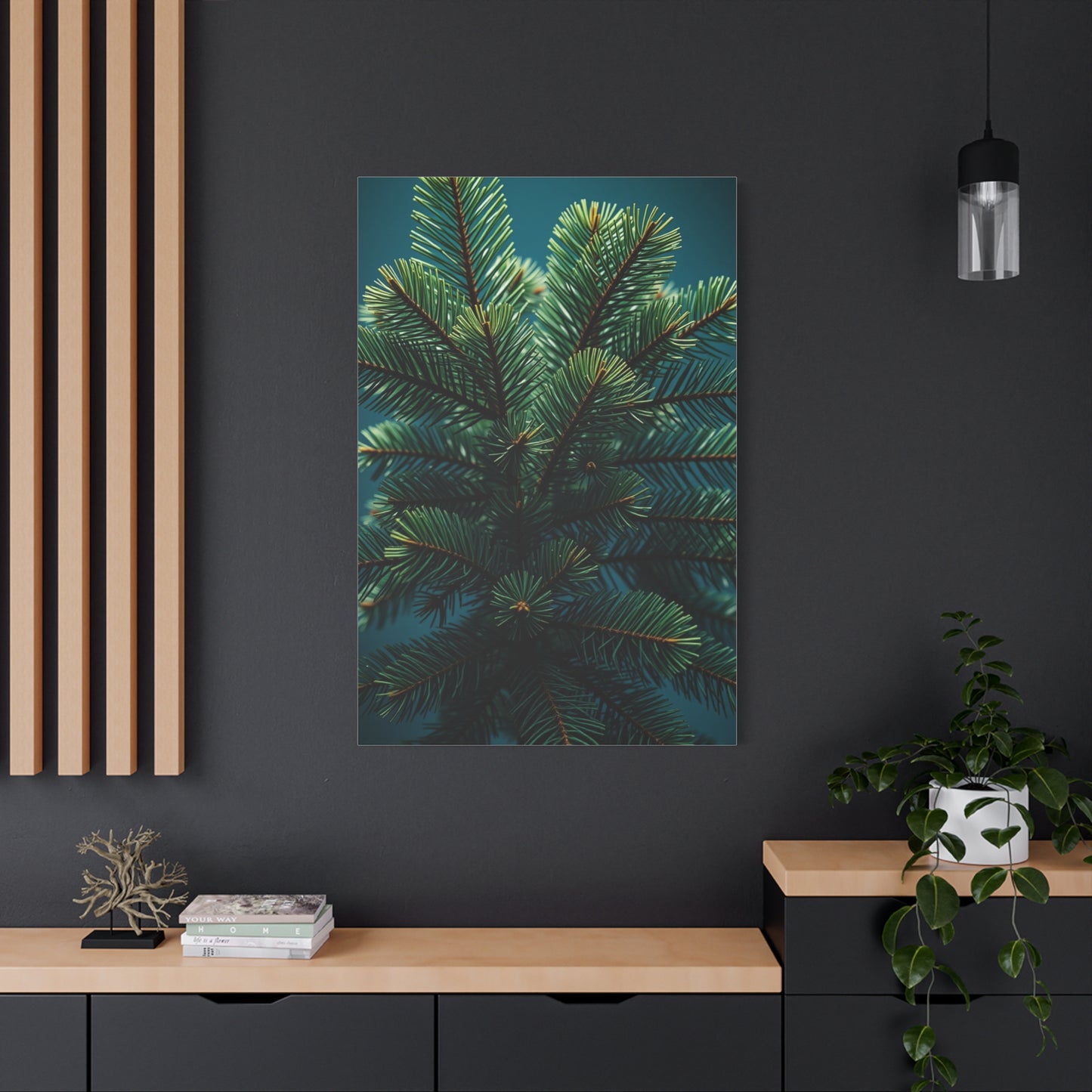 Pine Tree Art Luxury Canvas Wall Art & Canvas Print