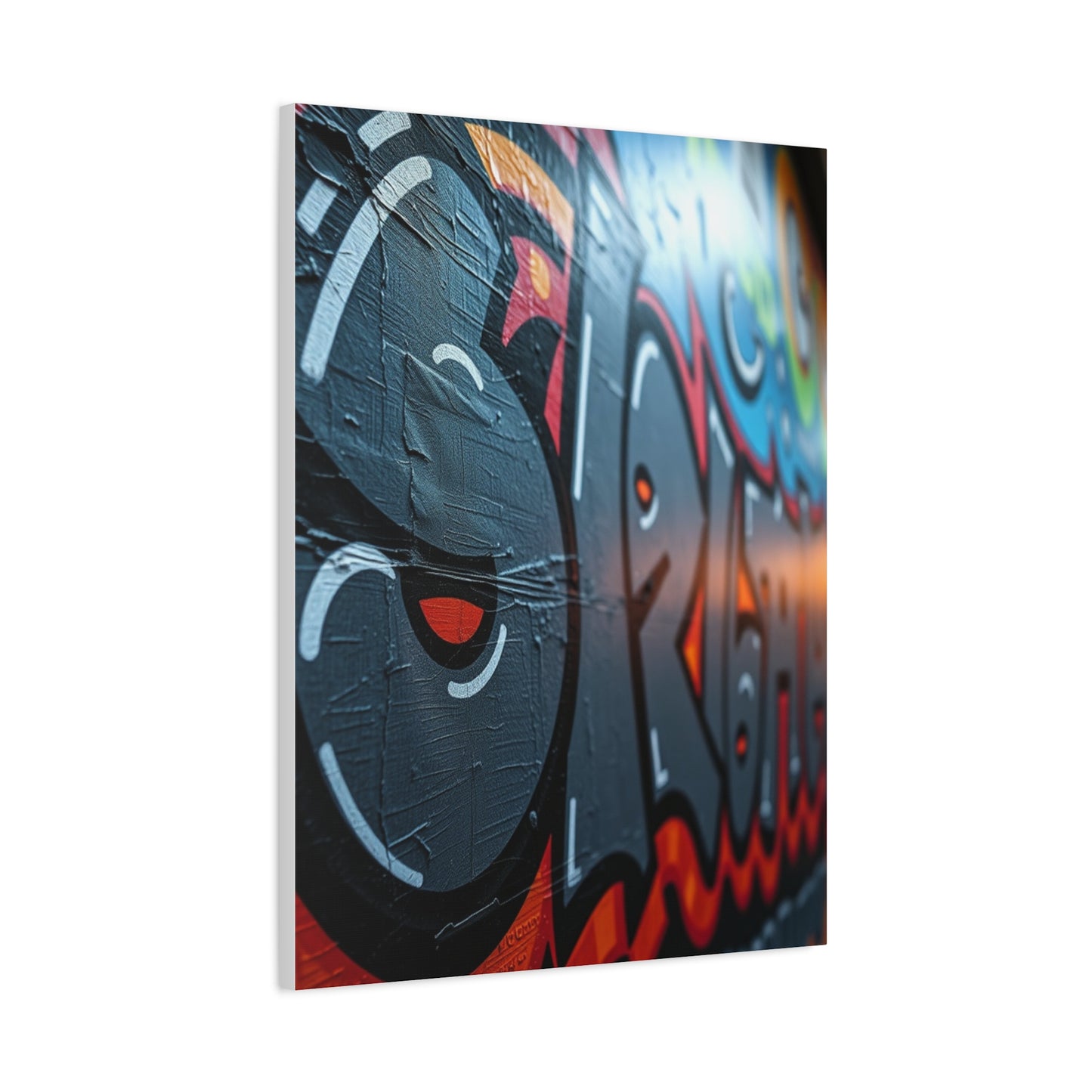 Vibrant Expression Panel Wall Art & Canvas Print