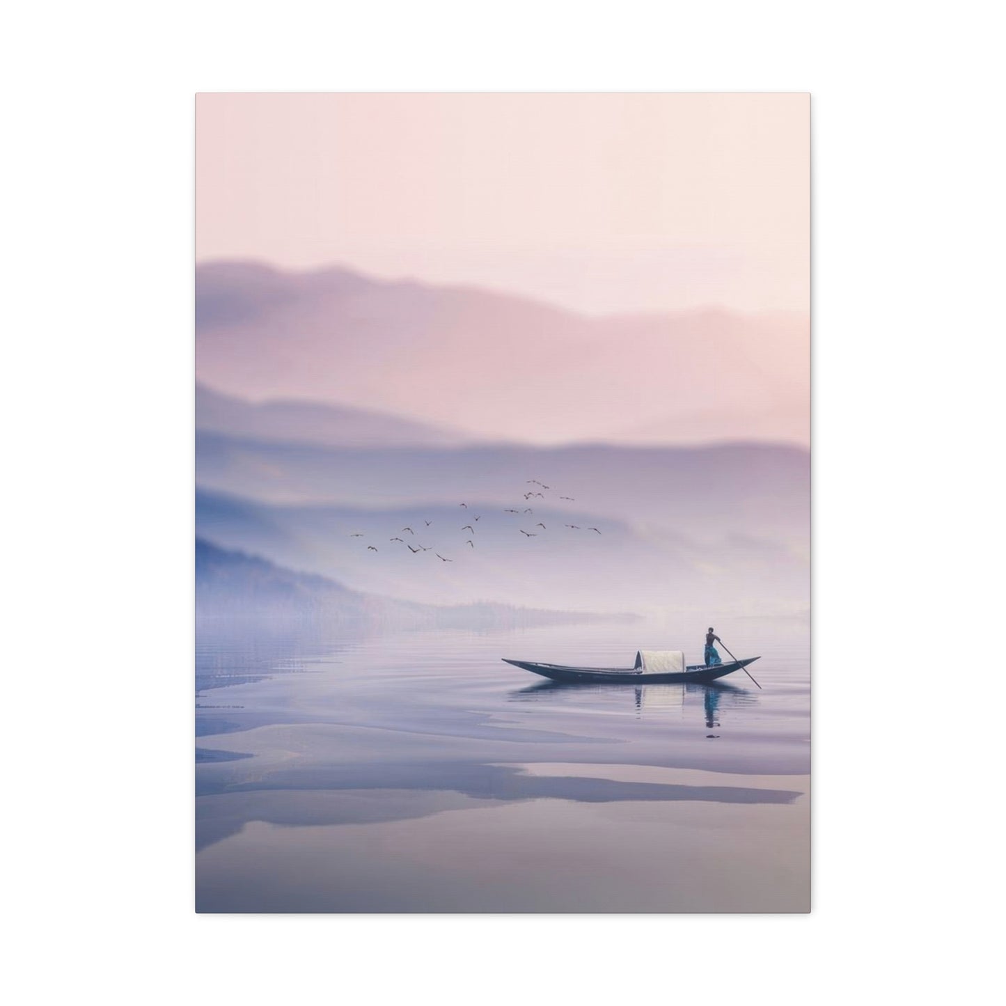 Clear Water Boat Wall Art & Canvas Prints