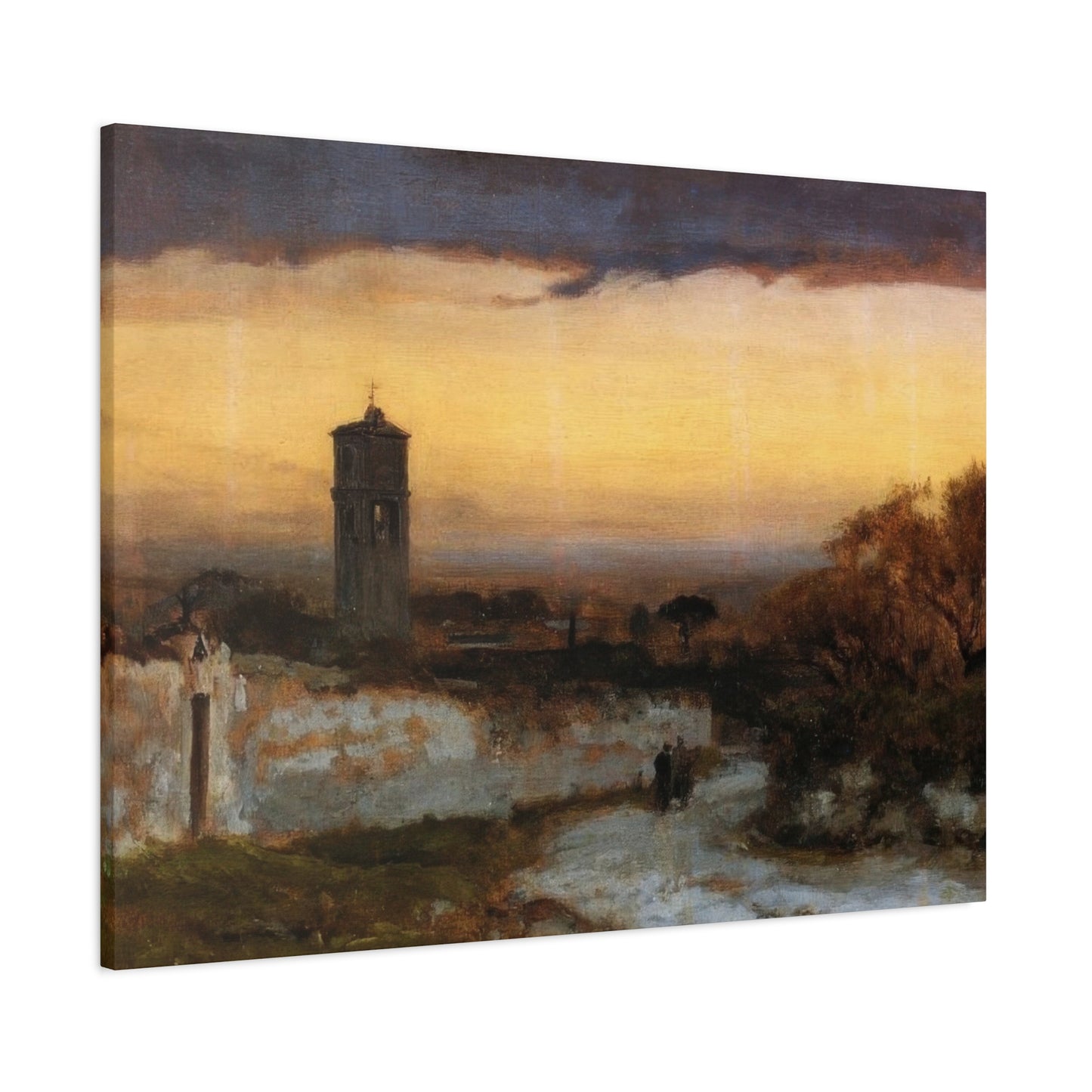 Monastery At Albano George Inness Wall Art & Canvas Prints