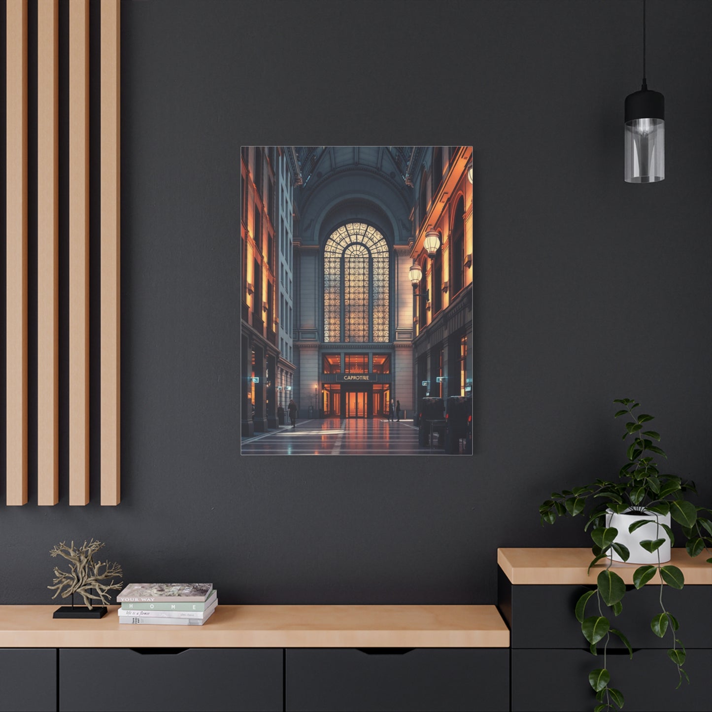 Architectural Symphony Canvas Wall Art & Canvas Print