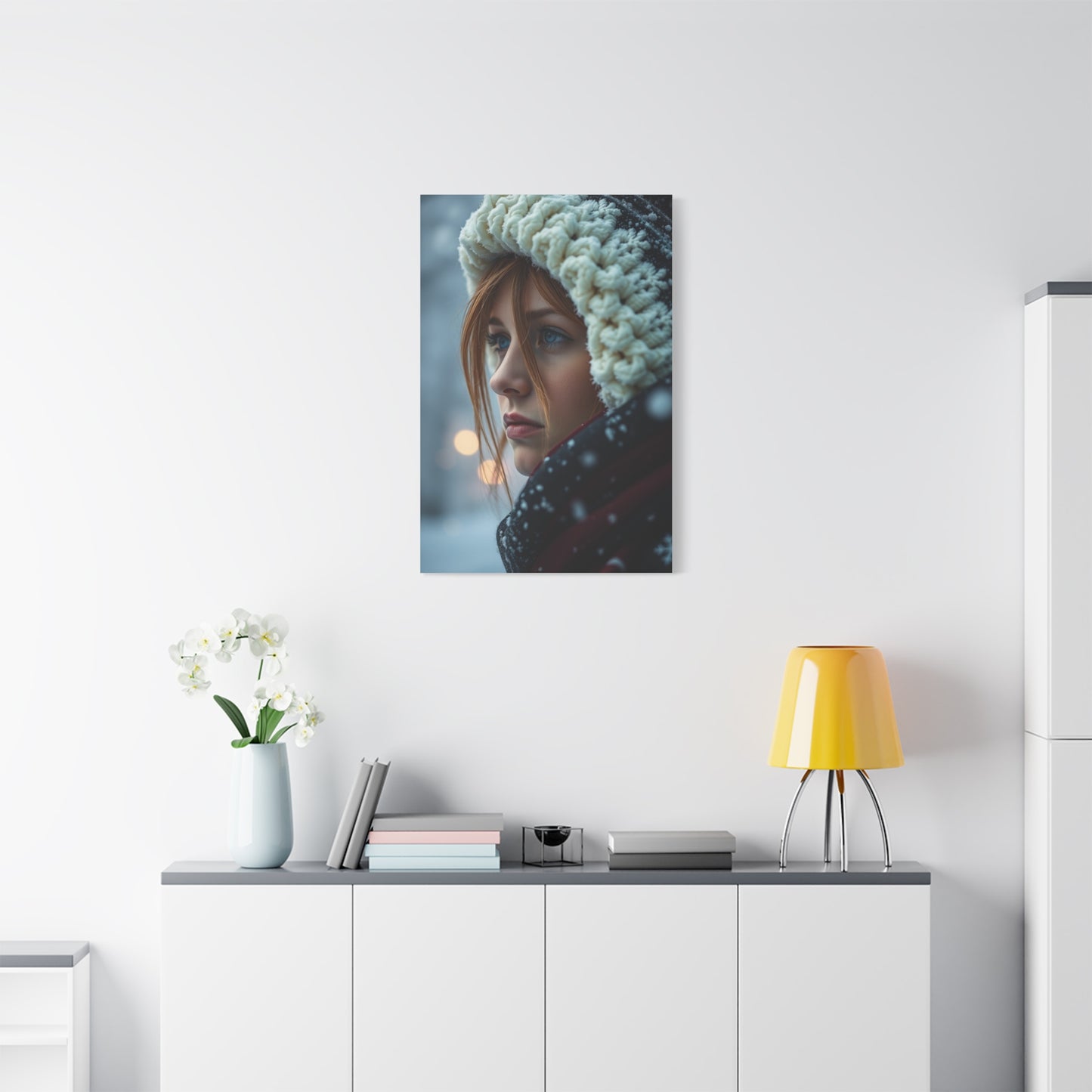 Whispering Winter Tableau Wall Art & Canvas Print
