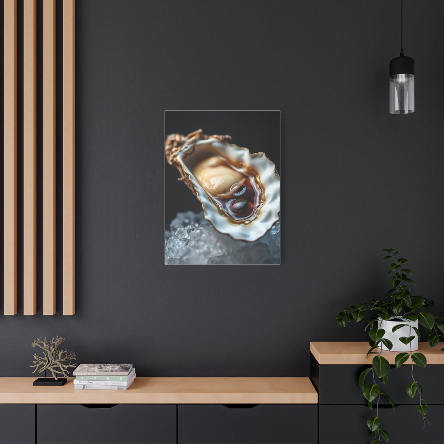 Oyster Art Canvas Art 2 Wall Art & Canvas Print