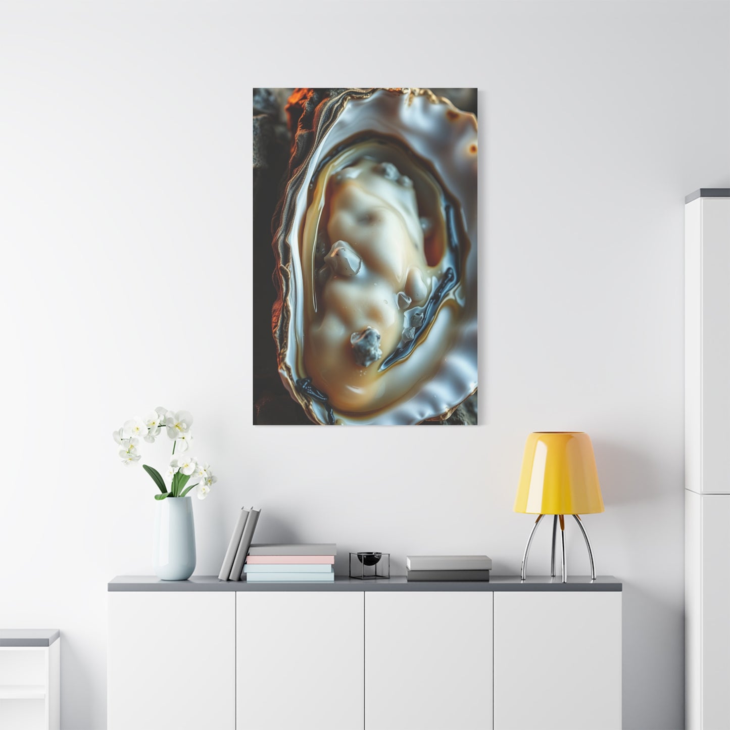 Oyster Art Canvas Art 3 Wall Art & Canvas Print