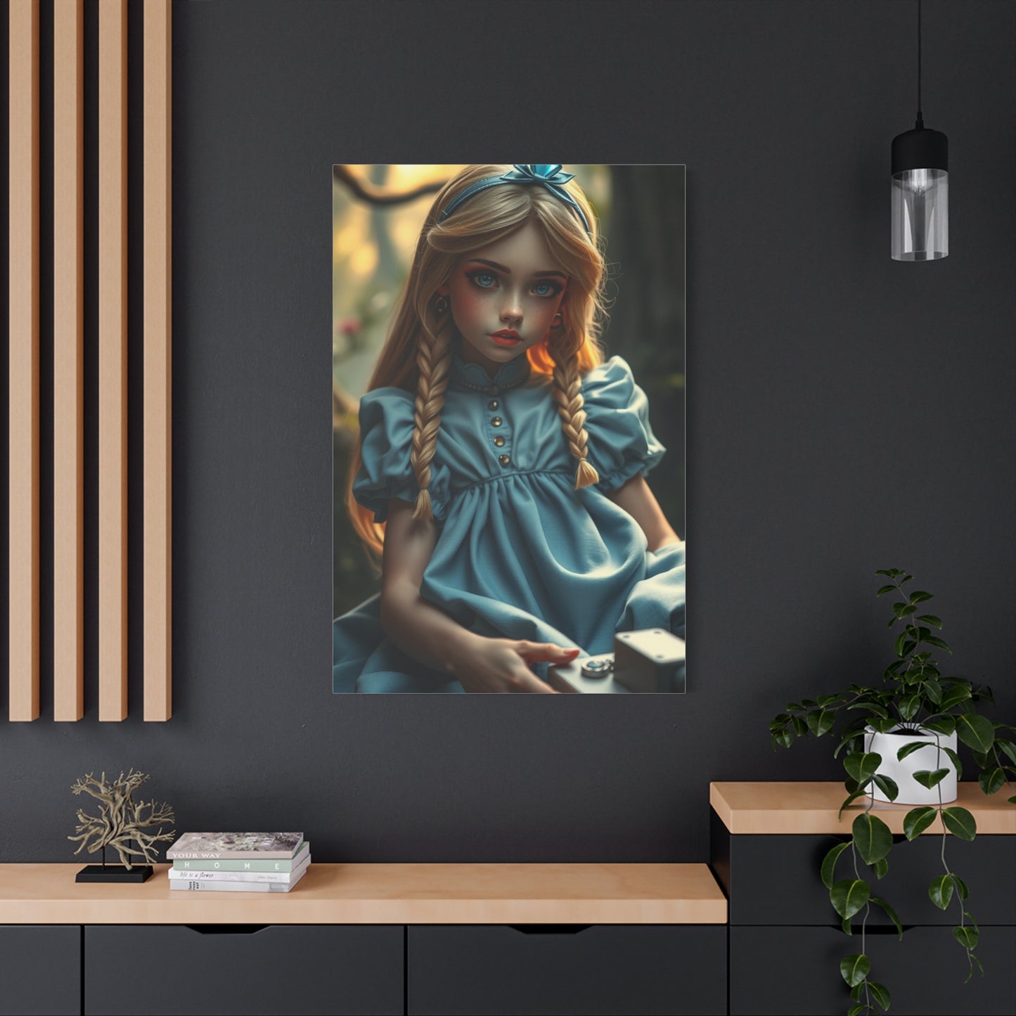 Supreme Art Collection Alice In Wonderland Characters Wall Art & Canvas Print