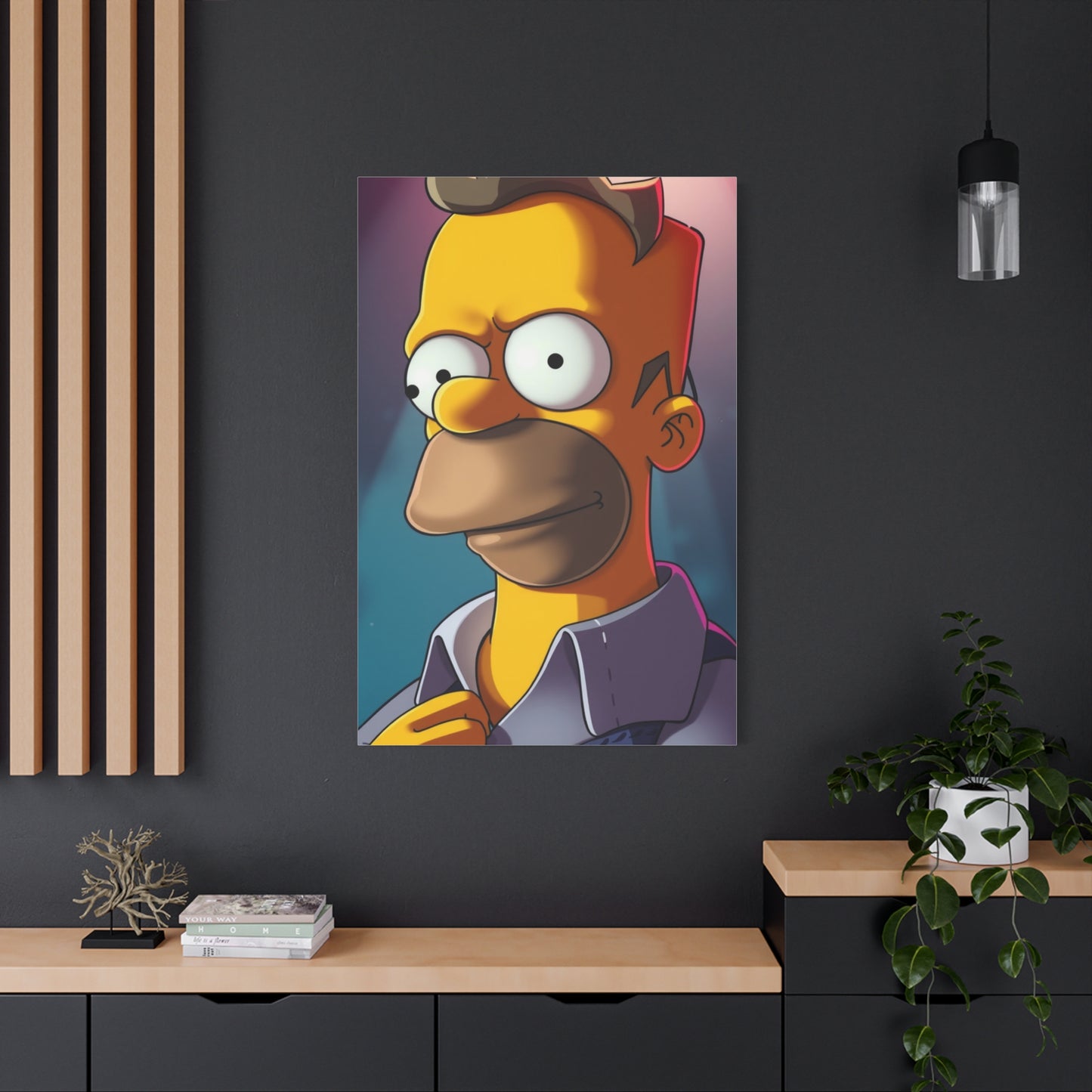The Simpsons Art Luxury Canvas Wall Art & Canvas Print
