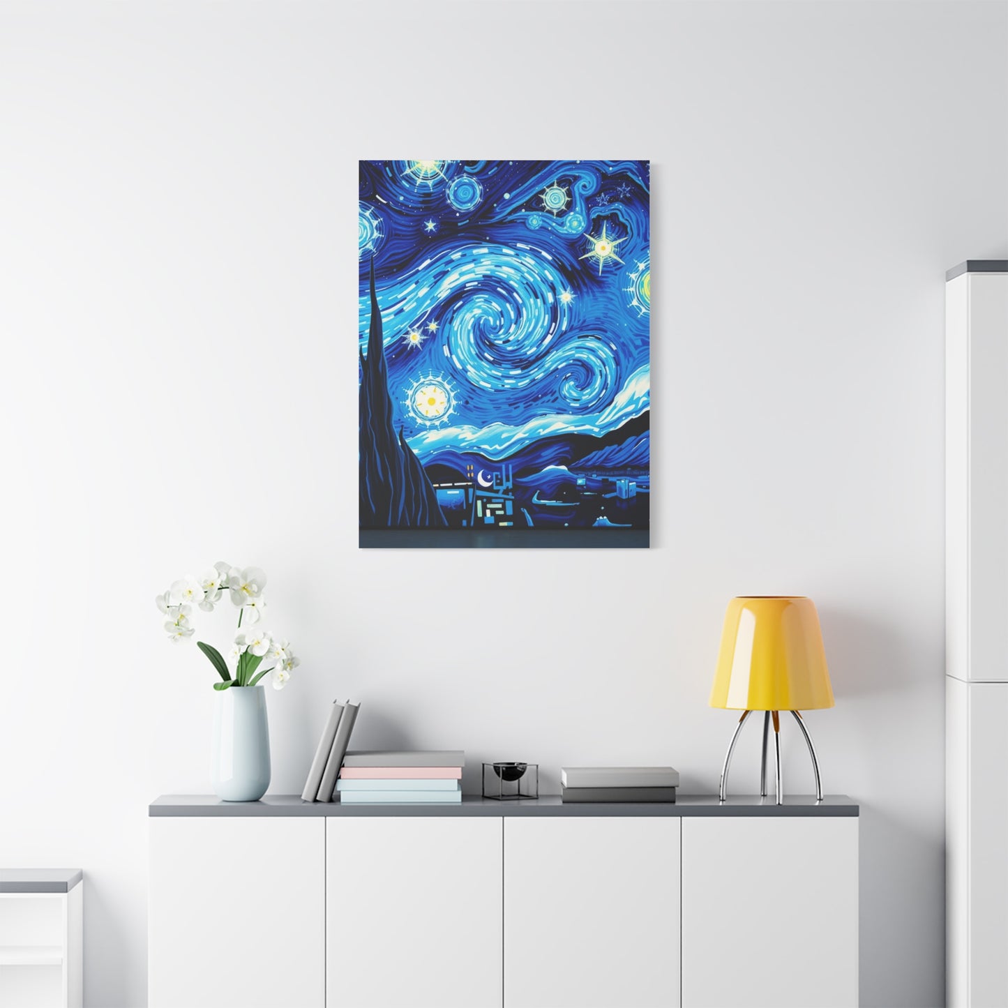 The Starry Night Canvas Art Canvas Art 3 Wall Art & Canvas Print