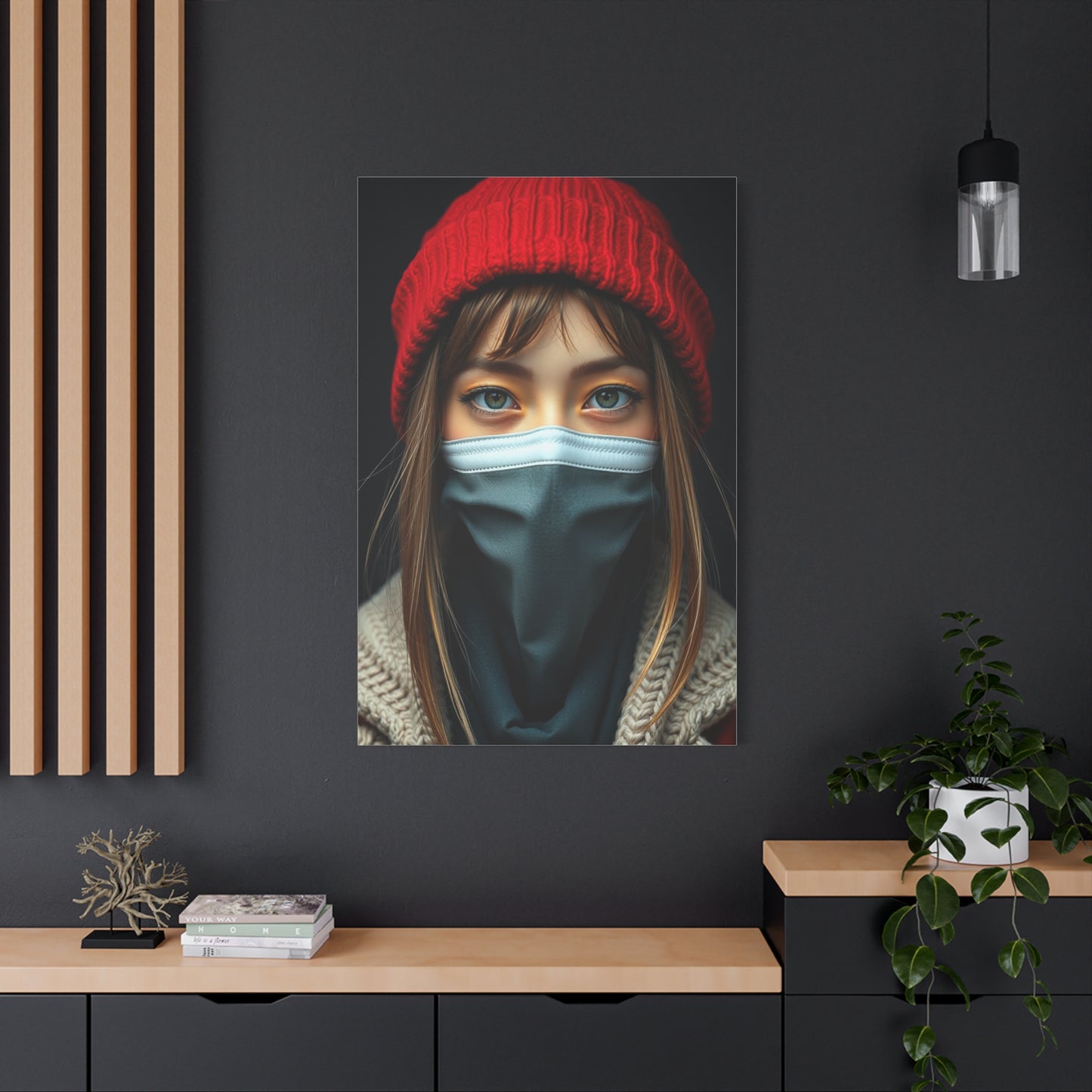 Faceless Portraits Art Canvas Art 3 Wall Art & Canvas Print