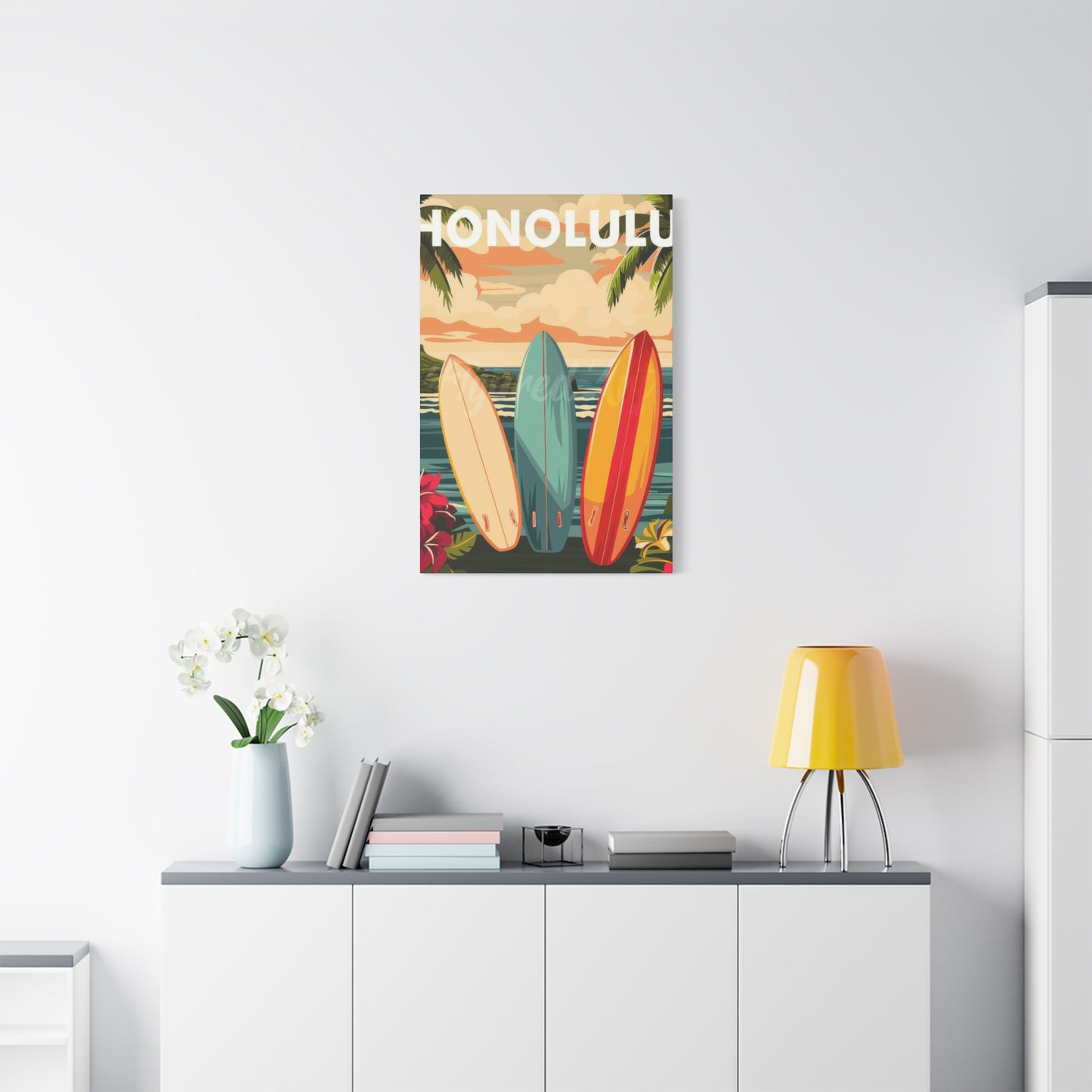 Honolulu Hawaii Wall Art & Canvas Prints