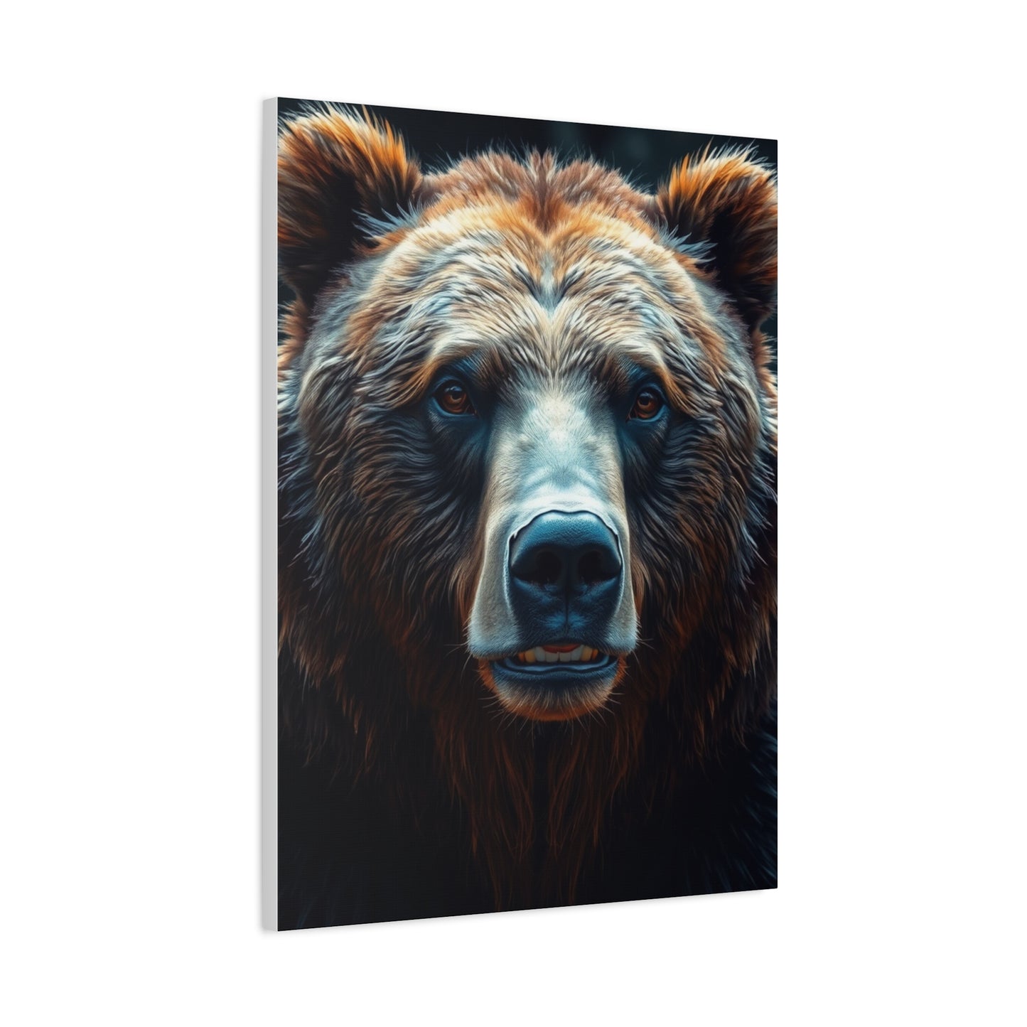 Aristocratic Bear Portraiture Wall Art & Canvas Print