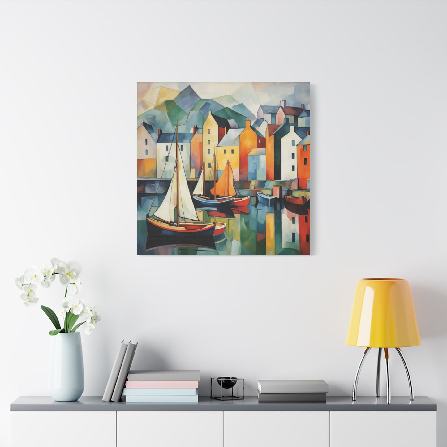 Coastal Cubism Wall Art & Canvas Prints