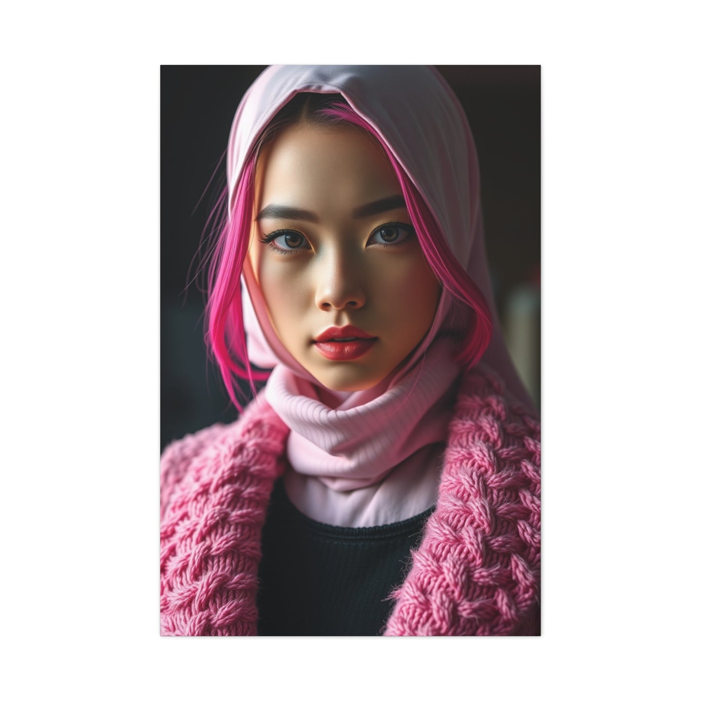 Pink Art Premium Canvas 20 Wall Art & Canvas Print