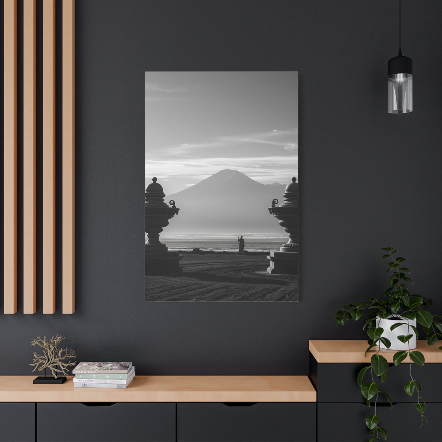 Polished Monotone Art Wall Art & Canvas Print
