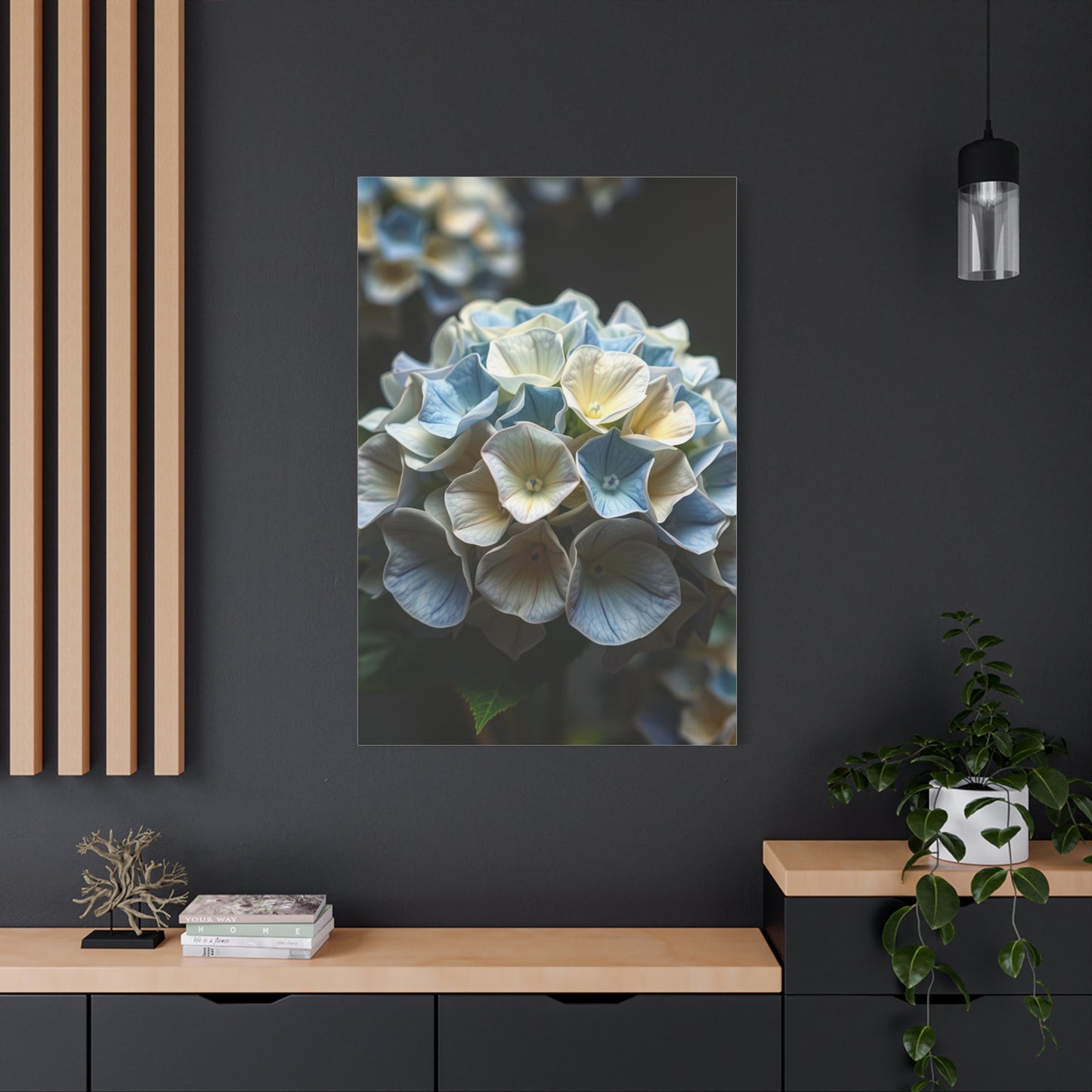Masterpiece Hydrangea Flower Art Vision Wall Art & Canvas Print