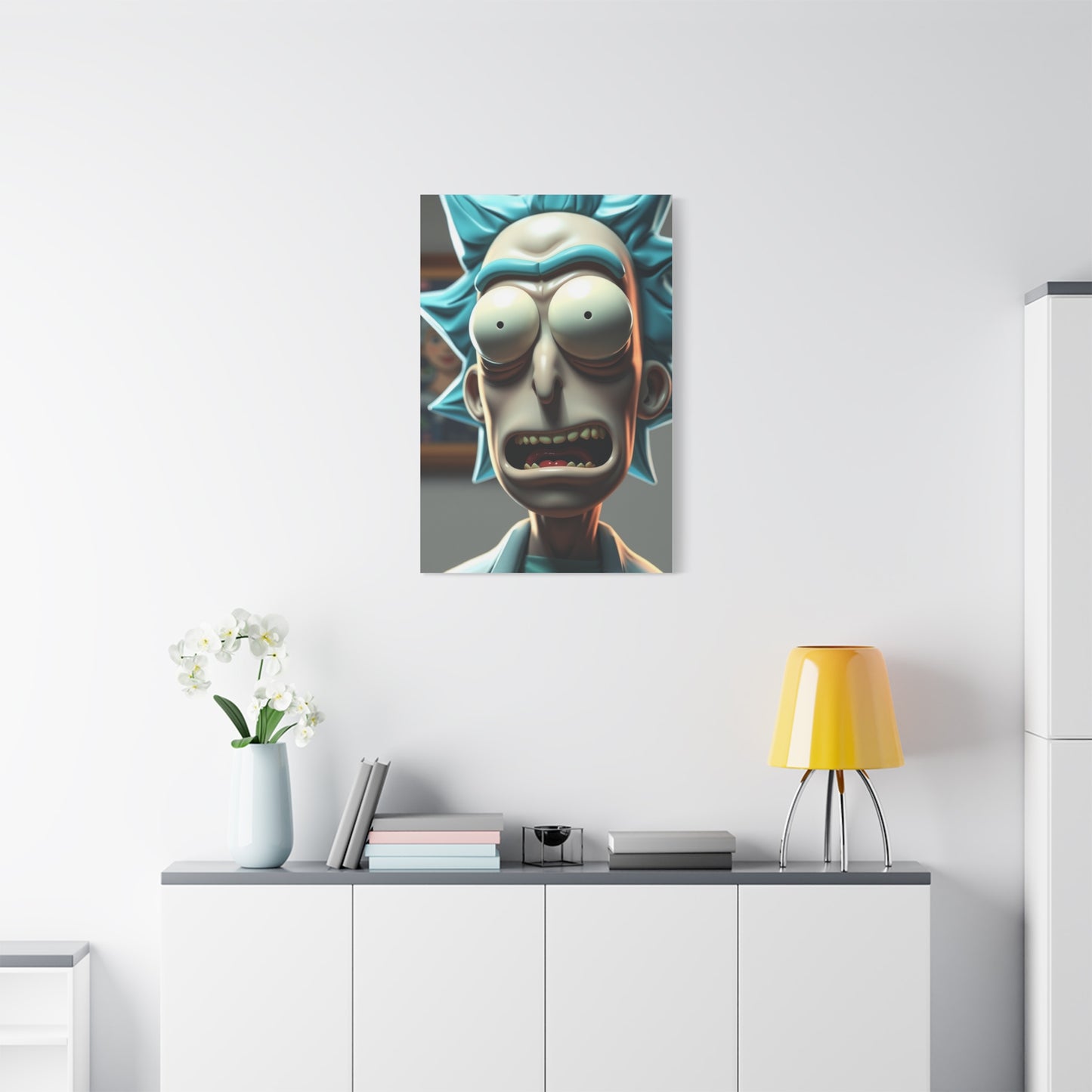 Rick and Morty Art Premium Canvas 19 Wall Art & Canvas Print