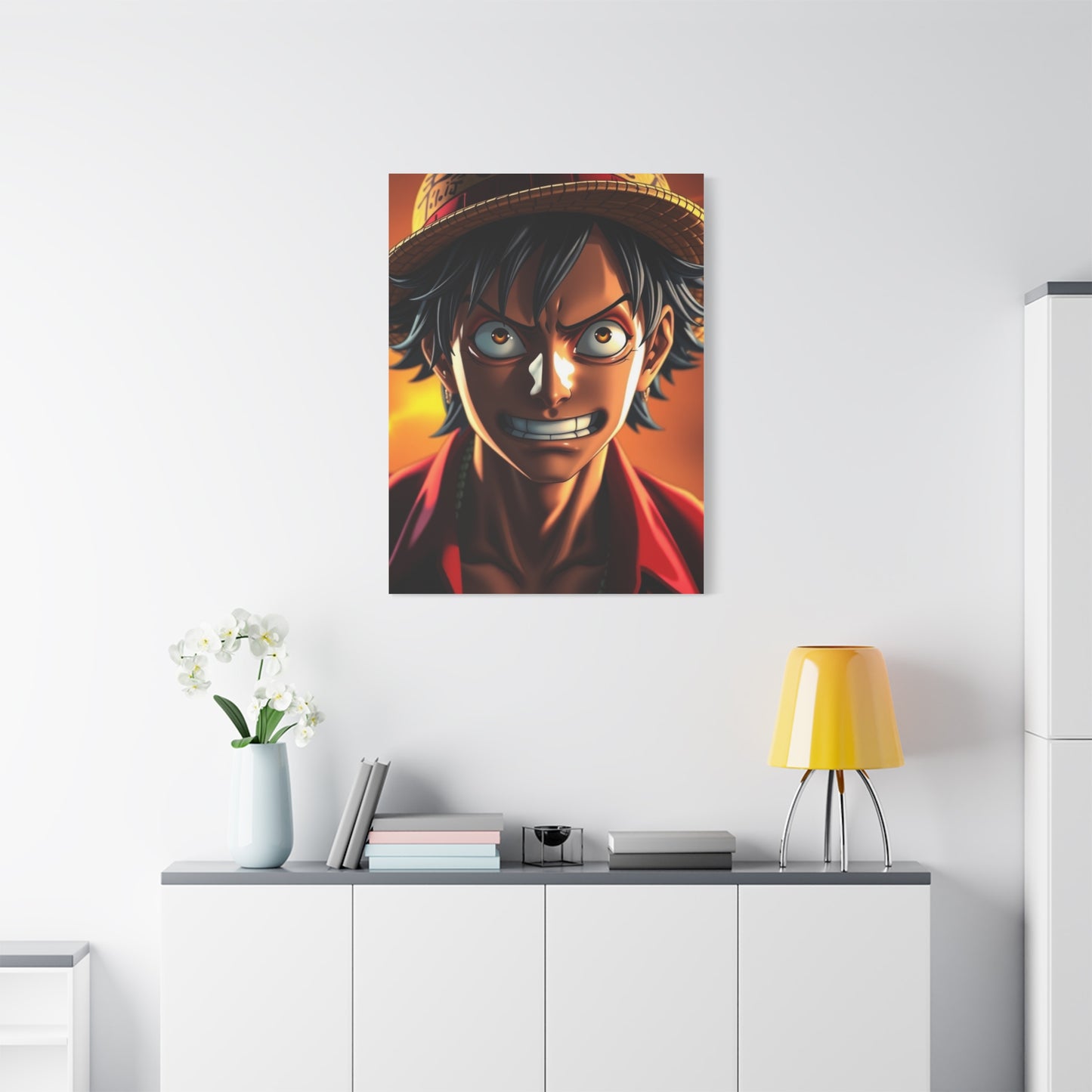 Monkey D. Luffy Art Canvas Art 8 Wall Art & Canvas Print
